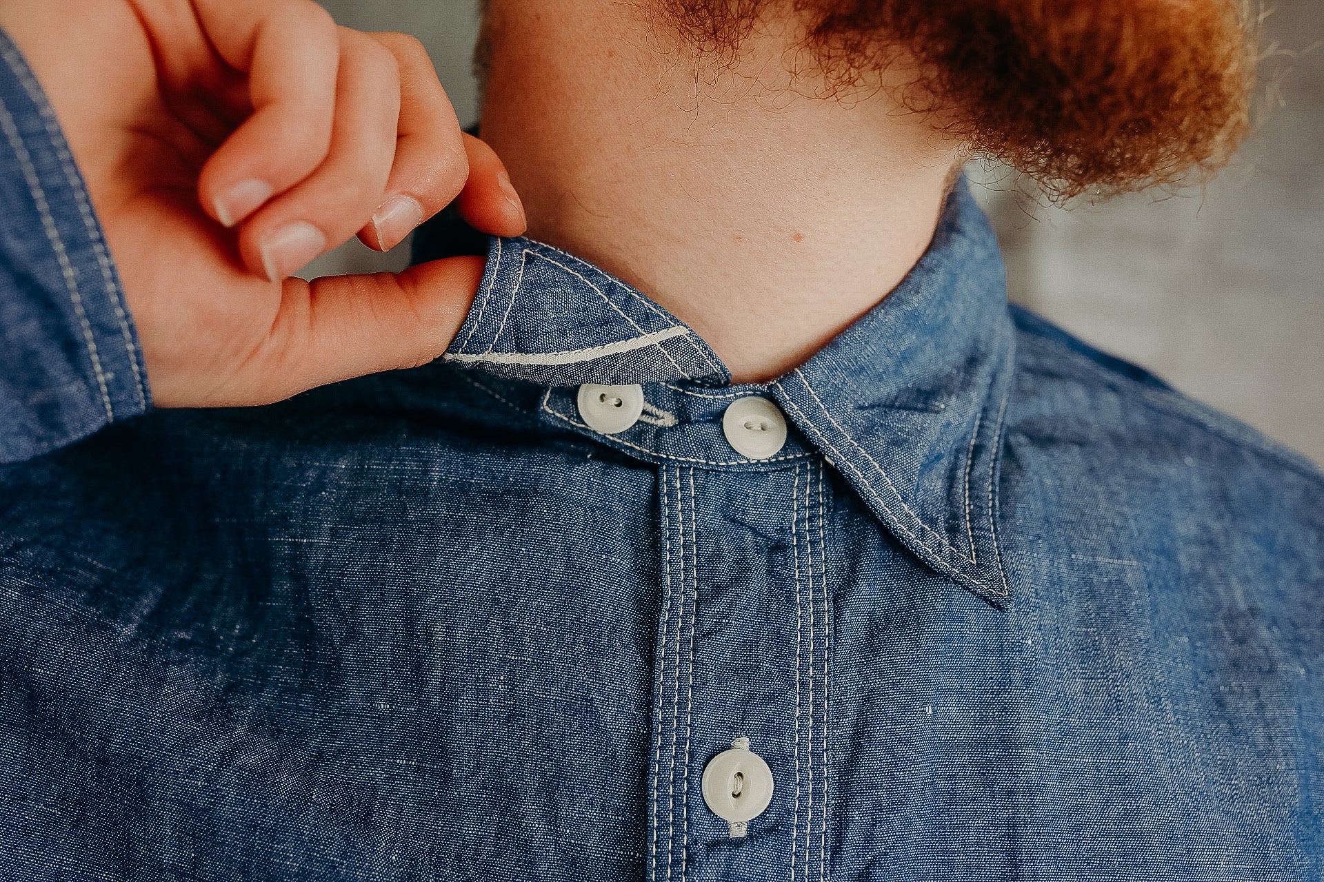 CHAMBRAY WORK SHIRT