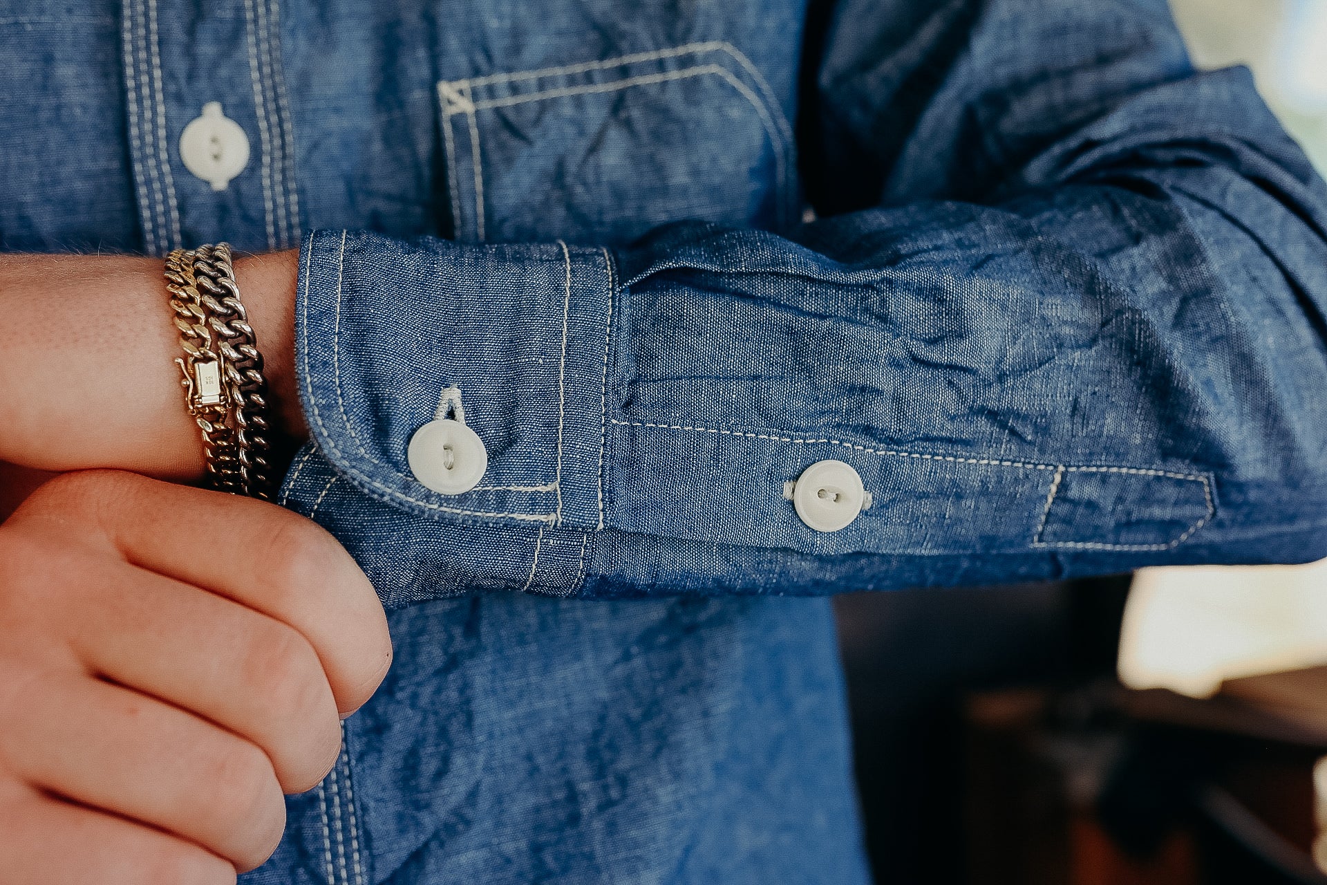 Chambray Work Shirt 500954