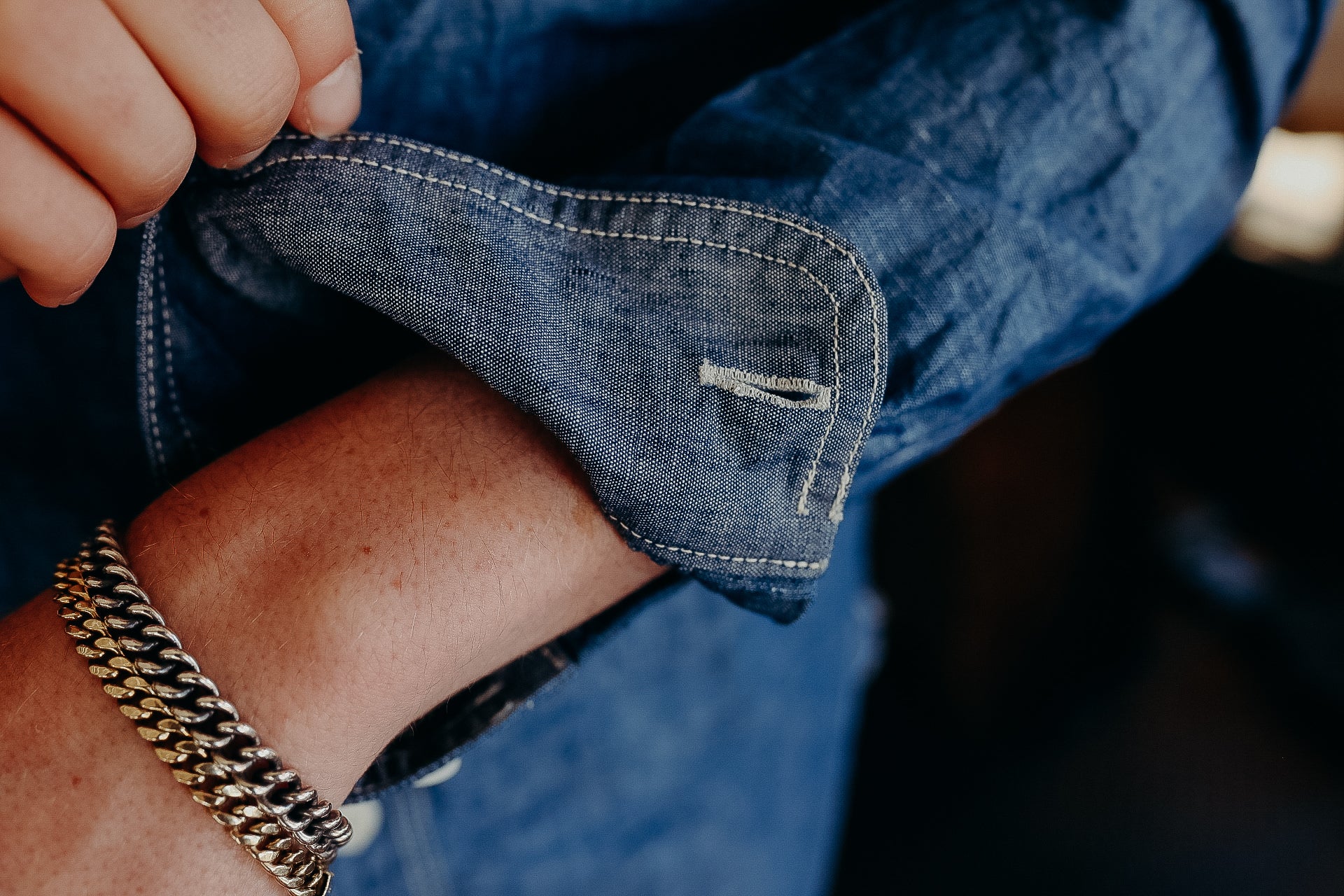 CHAMBRAY WORK SHIRT