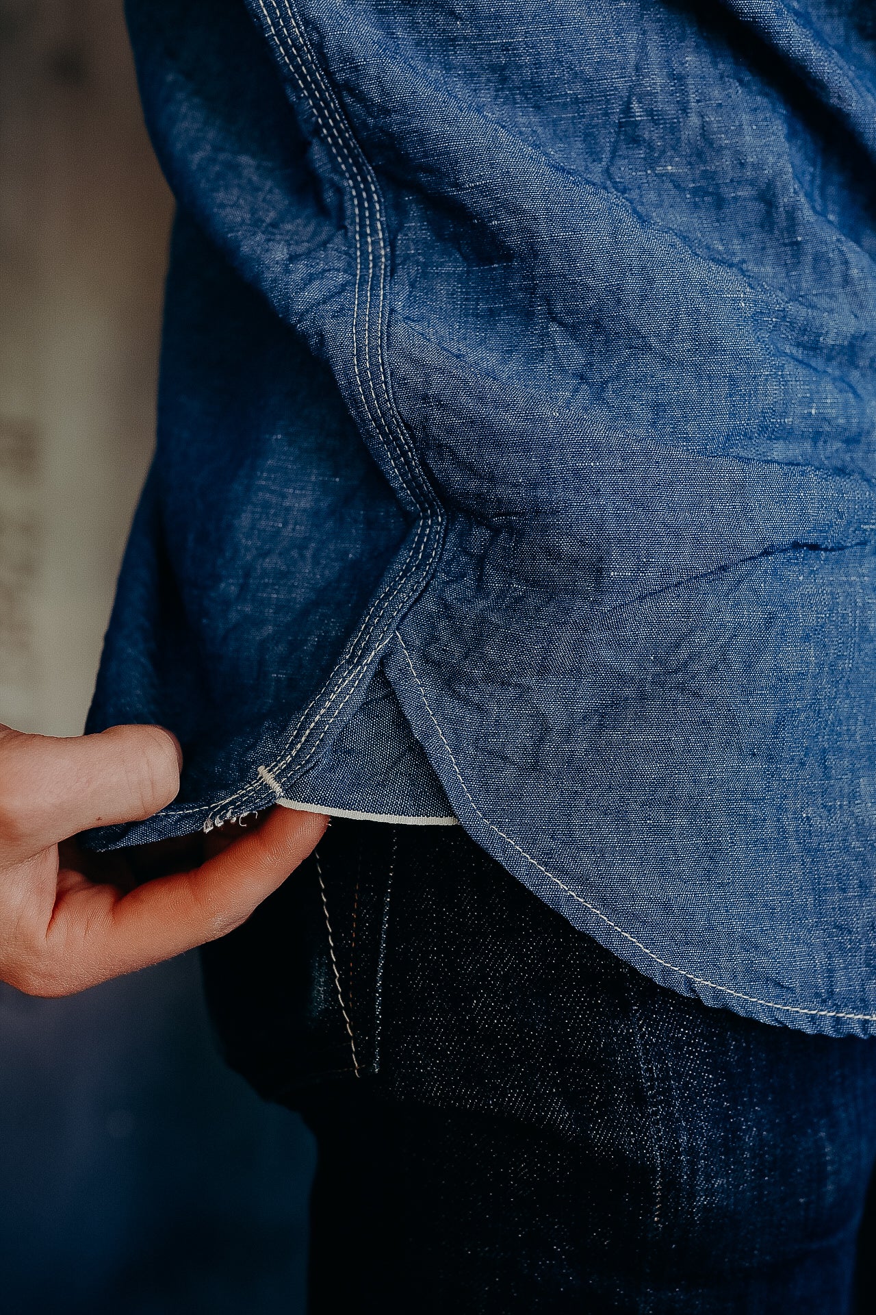 CHAMBRAY WORK SHIRT