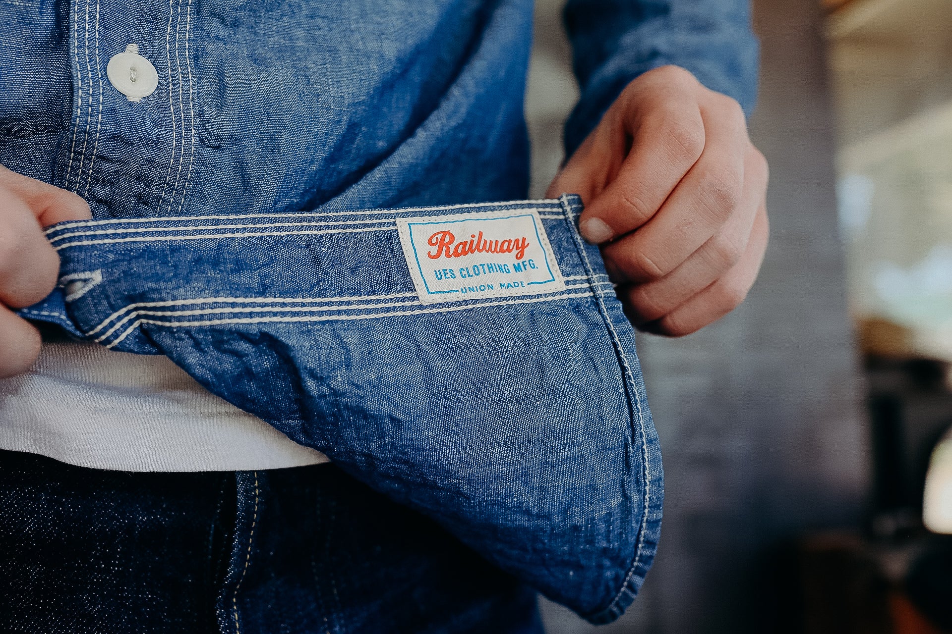 CHAMBRAY WORK SHIRT