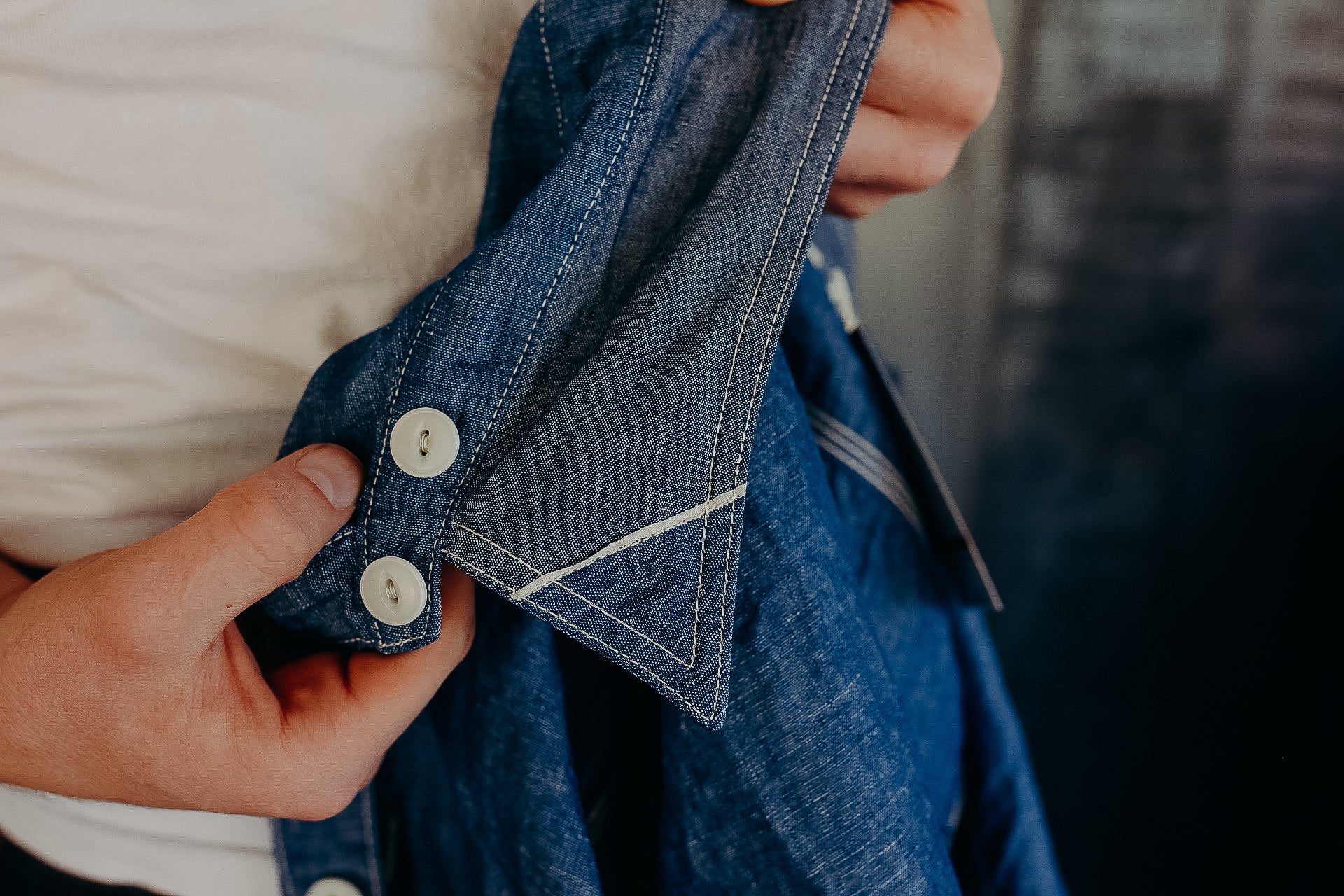 Chambray Work Shirt 500954