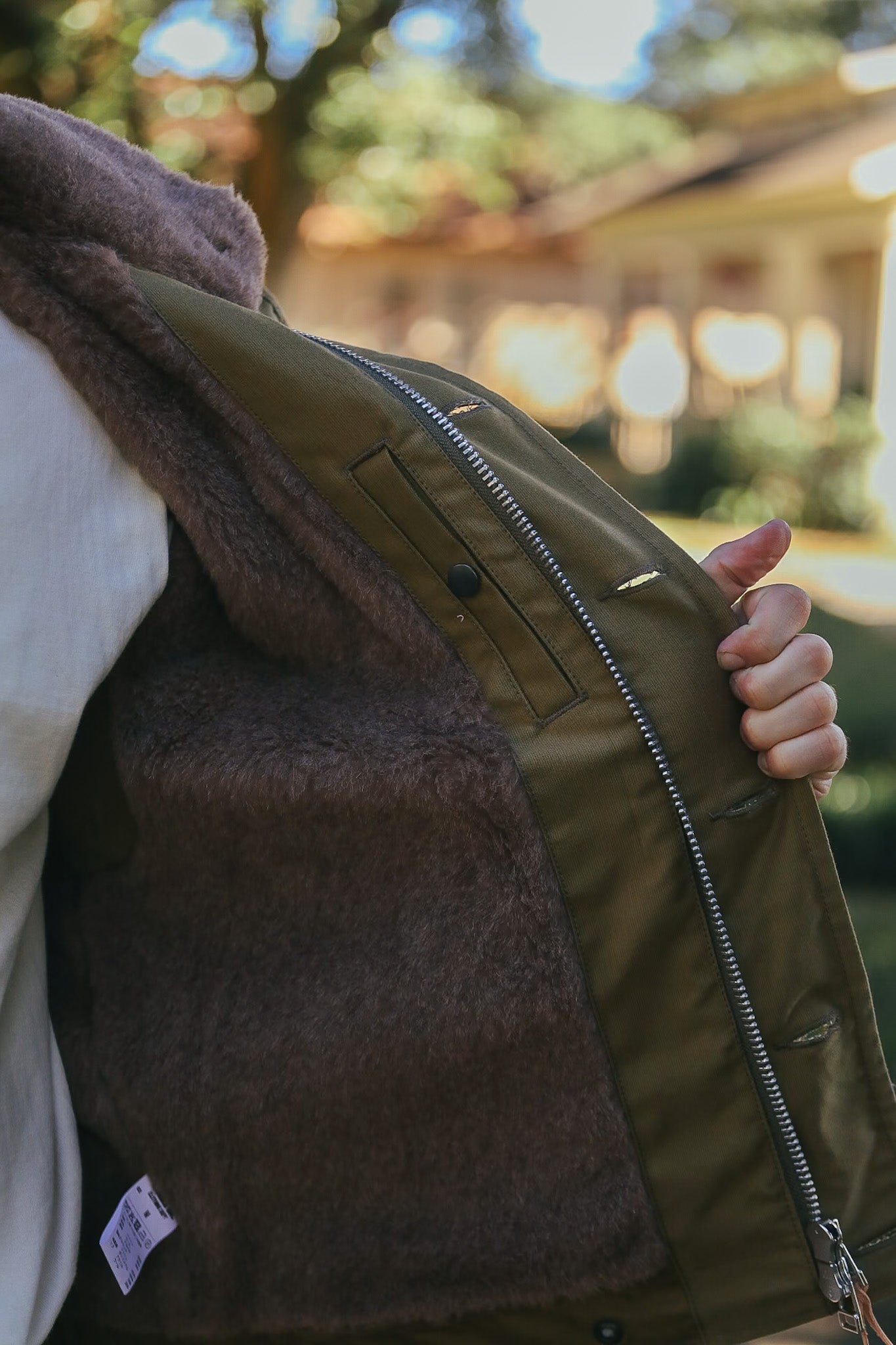 Whipcord N1 Deck Jacket - Khaki IHM-35-KHA