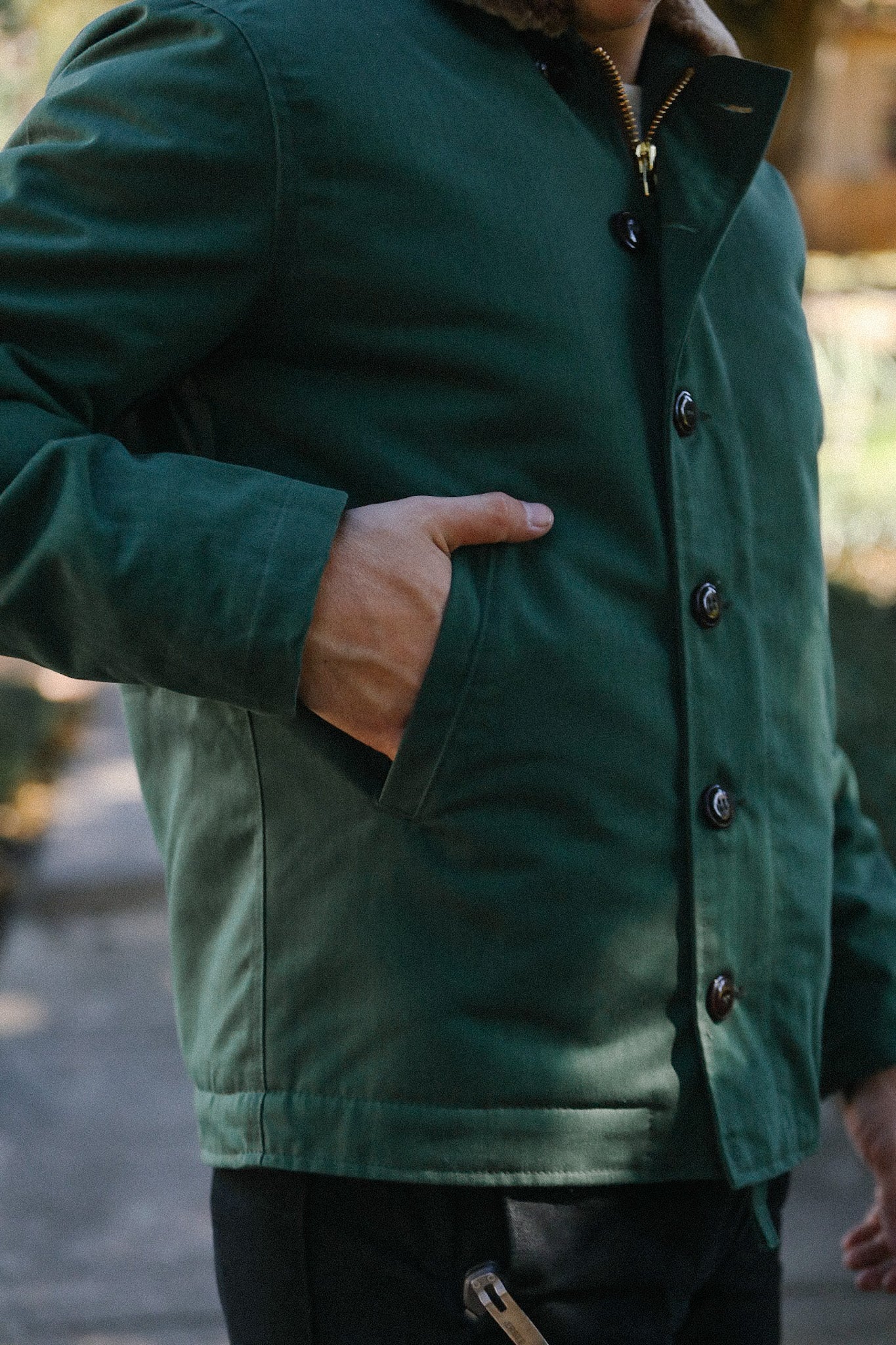 N-1 Deck Jacket - Spruce / Kodiak – Iron Shop Provisions