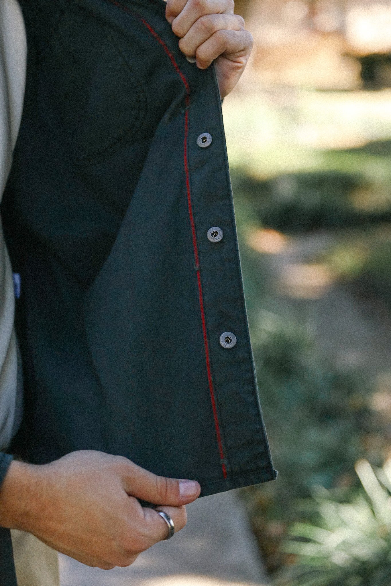 Work Shirt Dyed Canvas-Ash