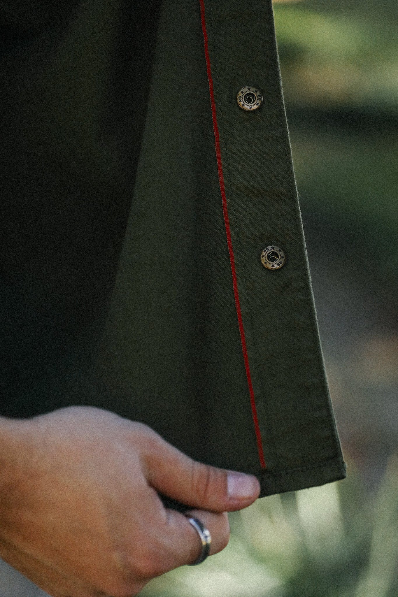 Work Shirt Dyed Canvas-Olive