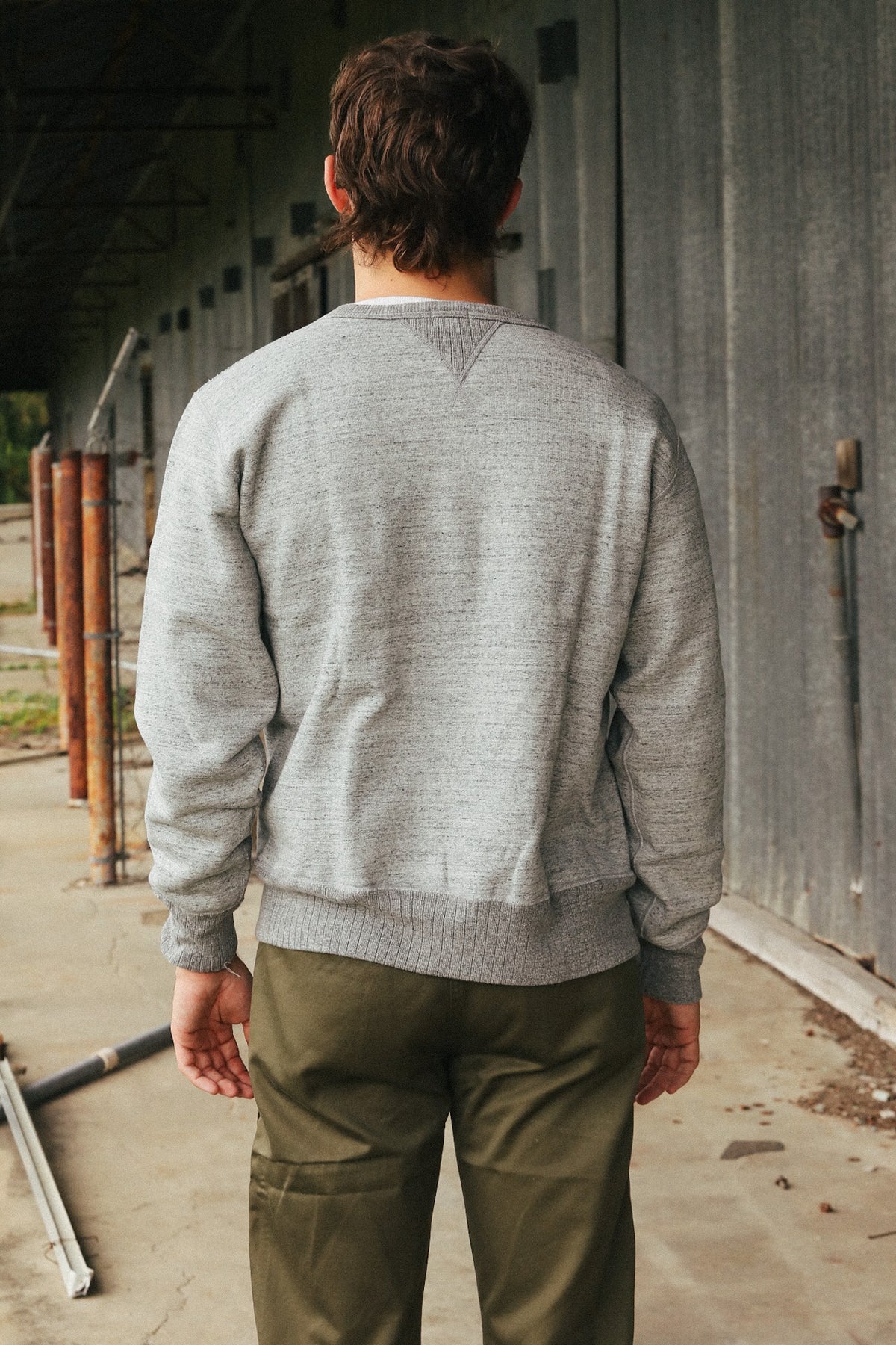 WV67728 Whitesville Crew Sweatshirt - Grey