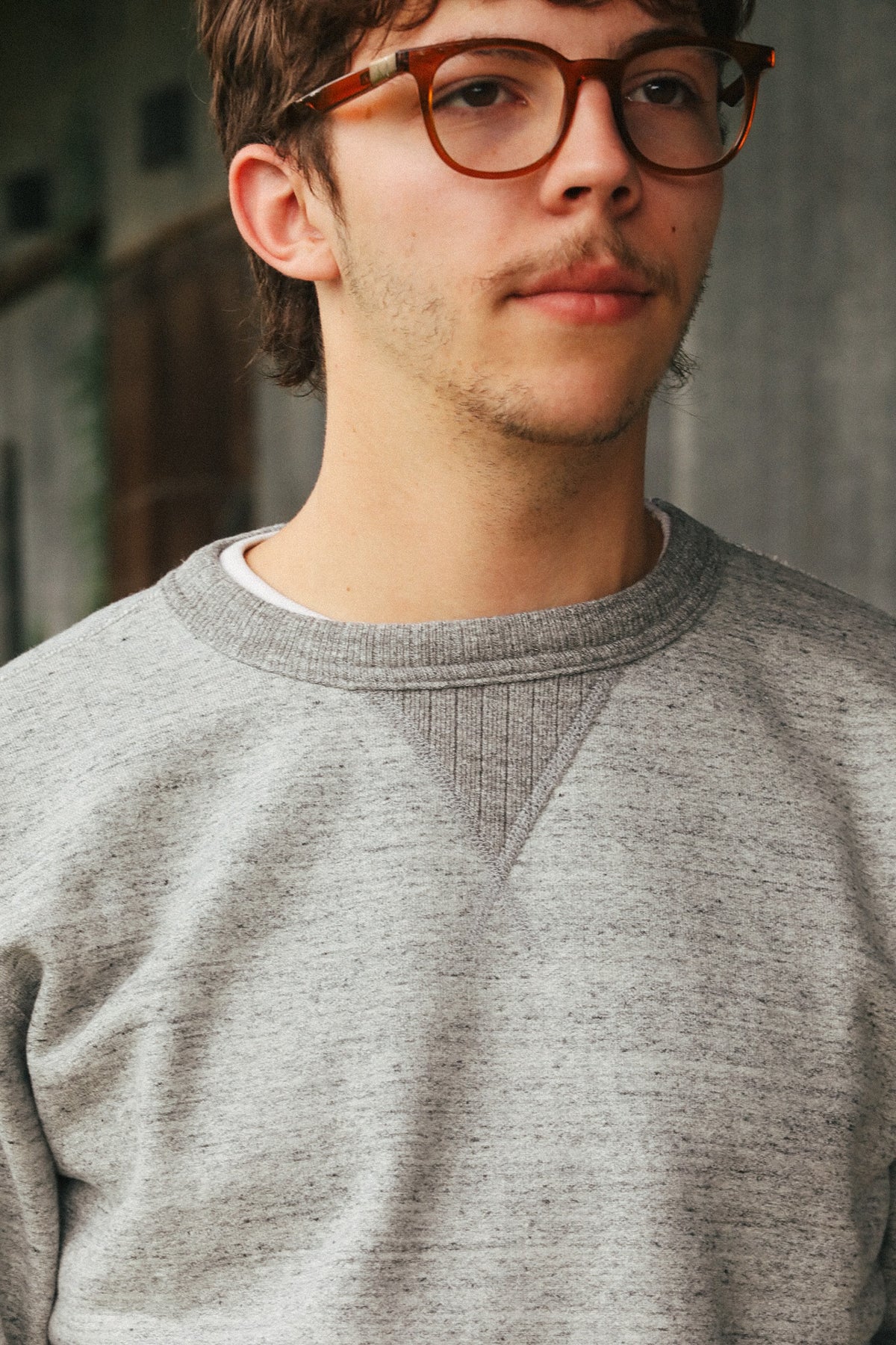 WV67728 Whitesville Crew Sweatshirt - Grey