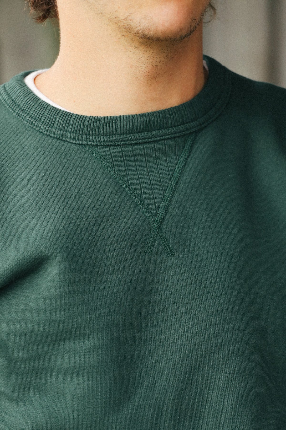 WV67728 Whitesville Crew Sweatshirt -Green