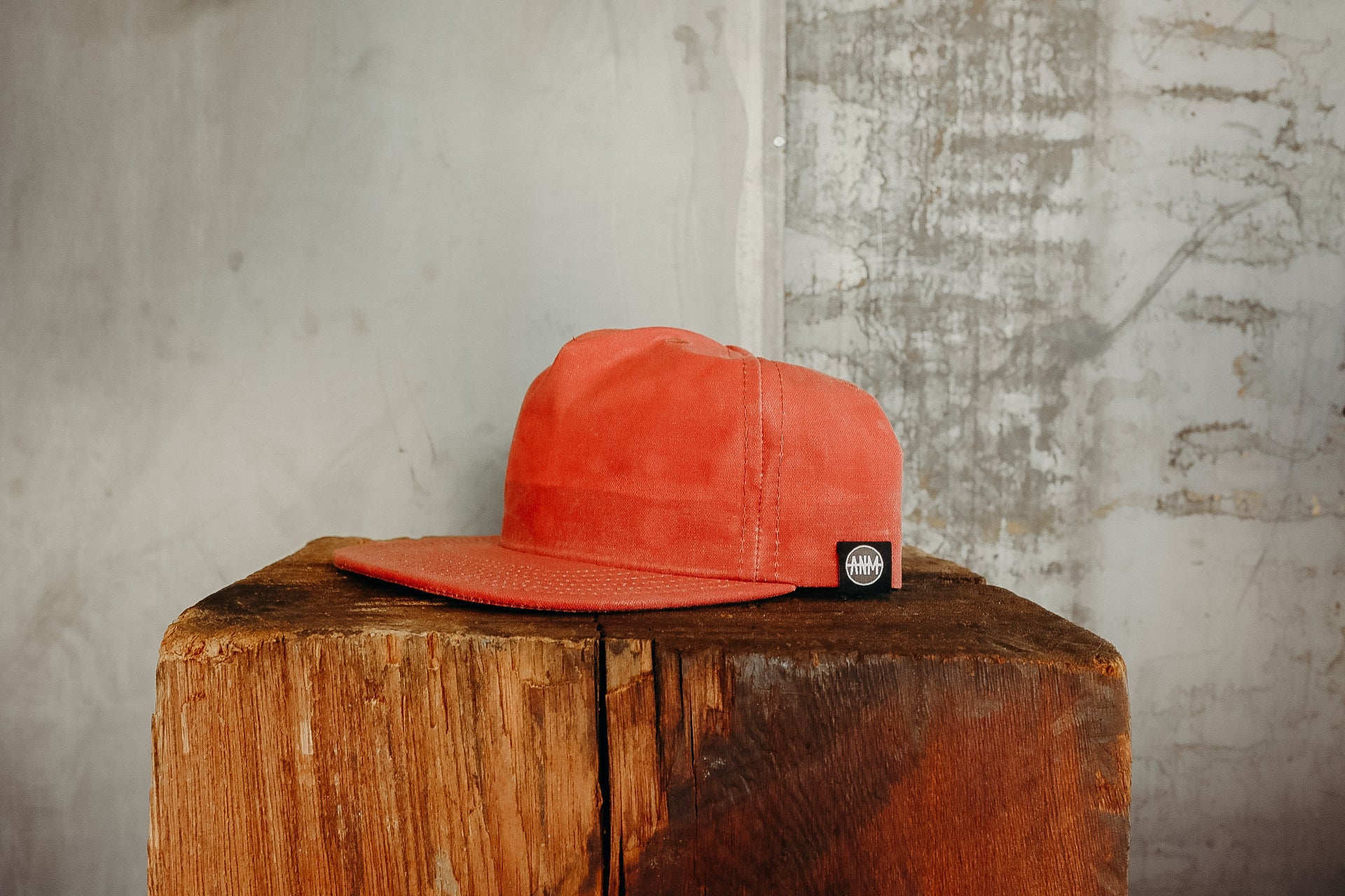 Waxed Vintage Trucker- Nautical Red