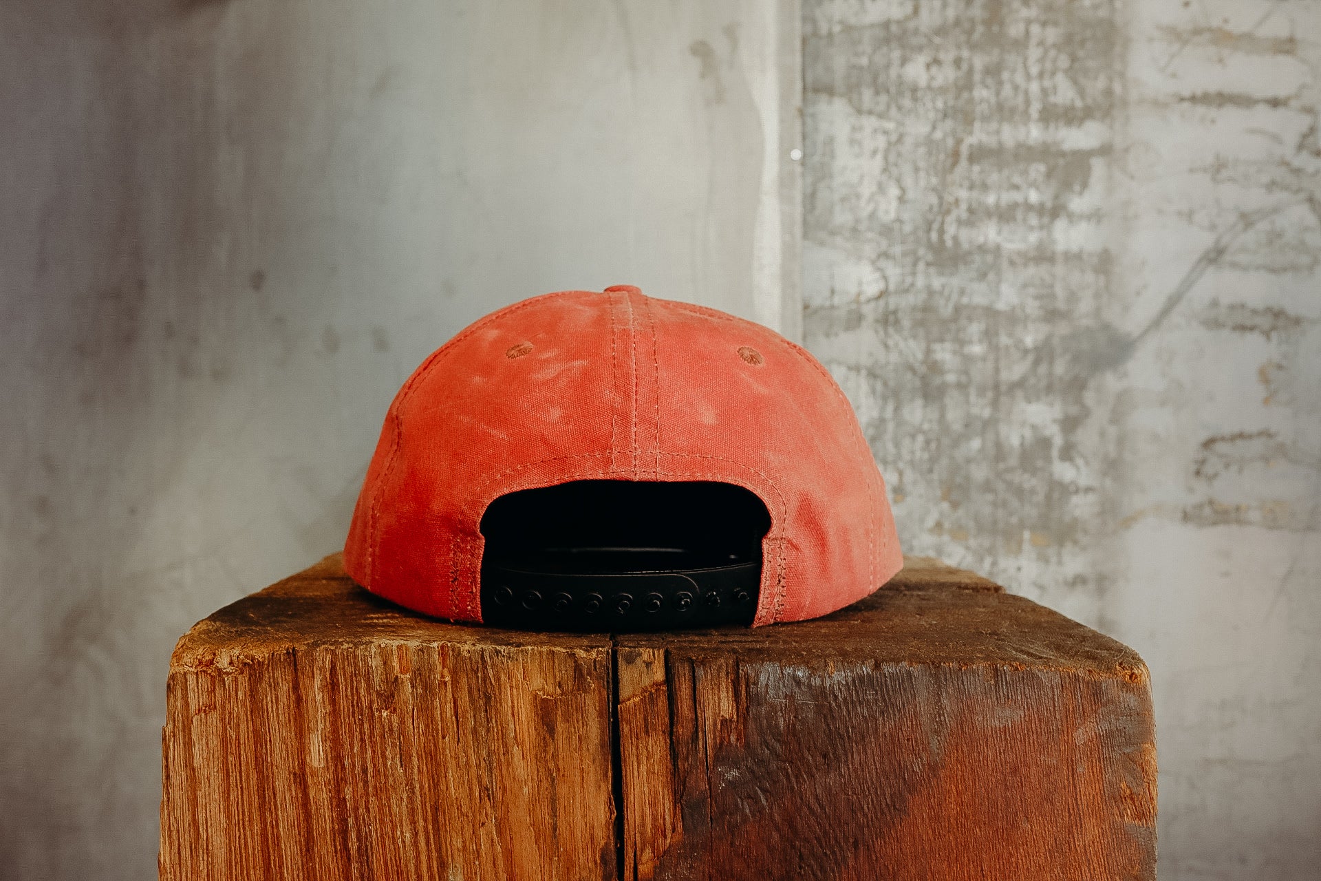 Waxed Vintage Trucker- Nautical Red
