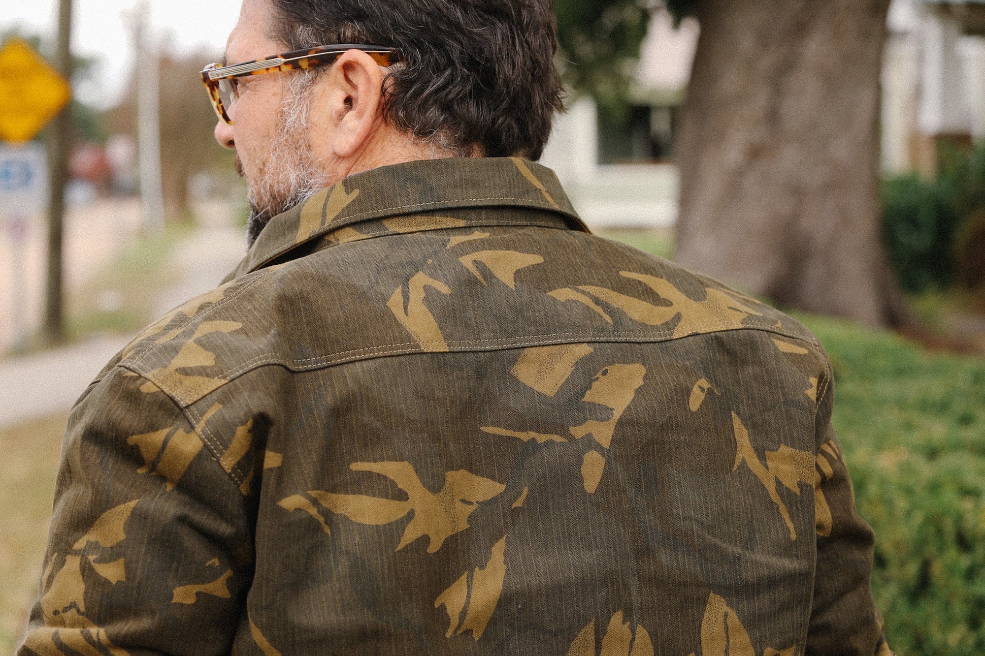 Waxed Canvas Crissman- Darkwood Camo