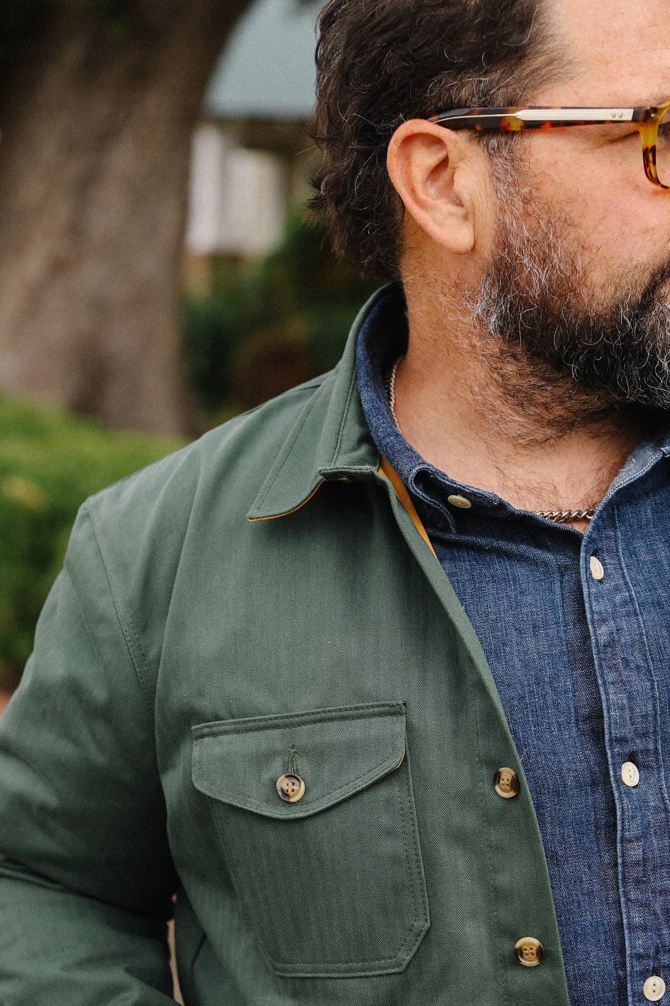 Waxed Canvas Crissman- Spruce