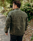 RJ-1 Riders Jacket - Waxed Canvas Olive for ISP
