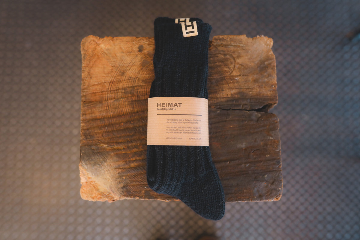 Heimat Textil Wander Sock- Ink