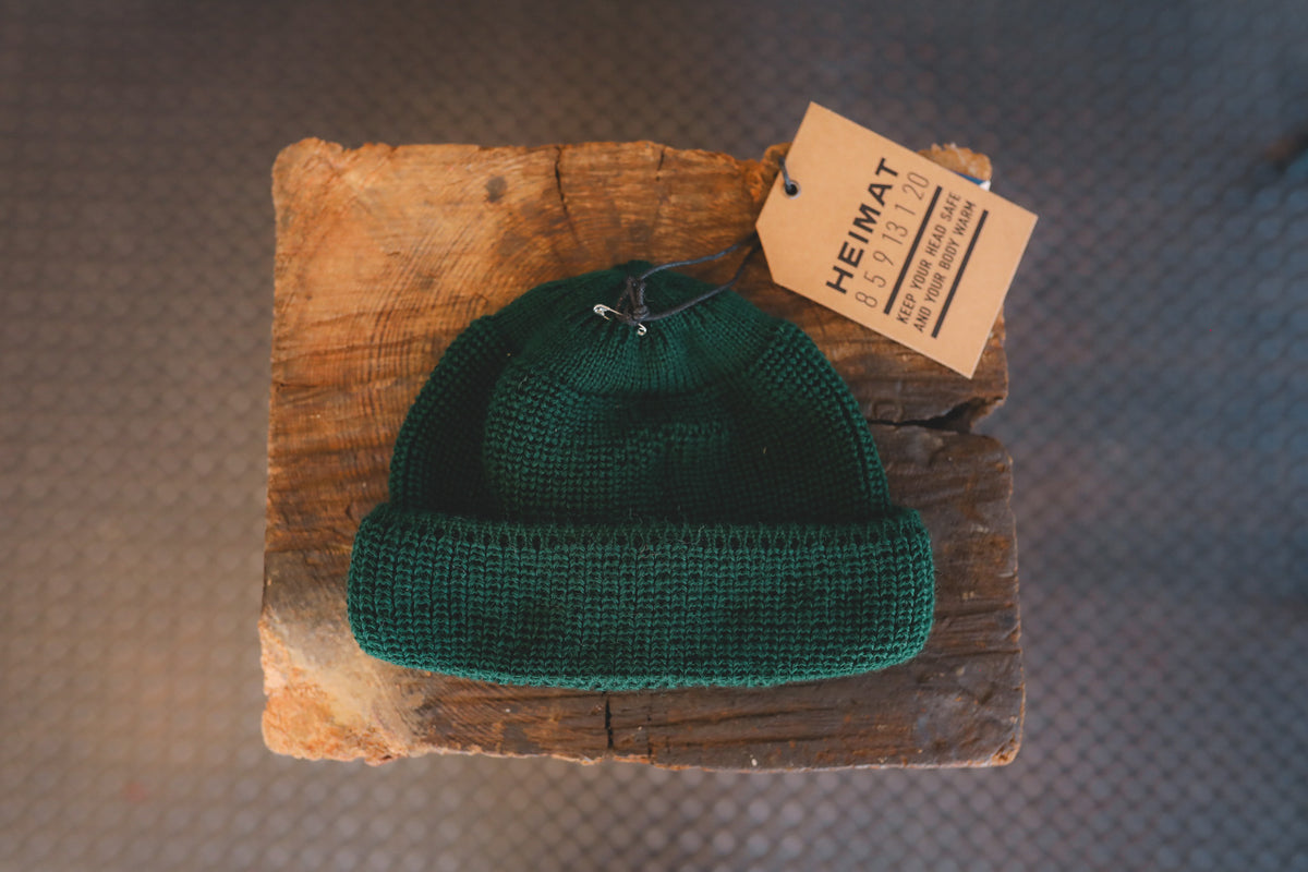 Heimat Textil Deck Hat- Tannen Gruen