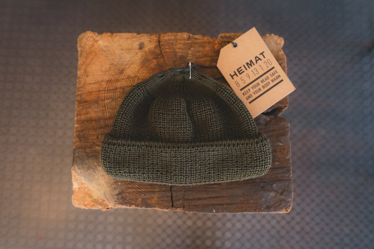 Heimat Textil Deck Hat- Military Green