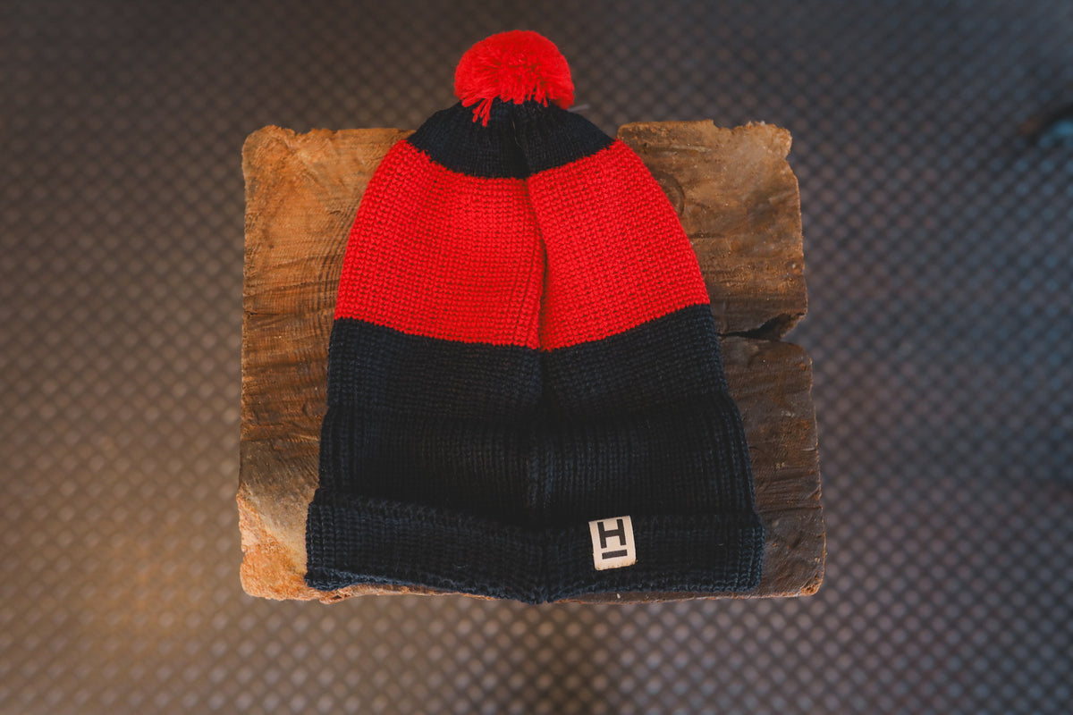Heimat Textil Signal U-Boat Hat-Ink/ Safety Red