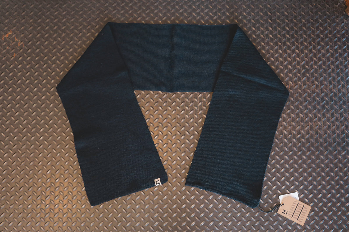Heimat Textil Virgin Wool Scarf- Ink