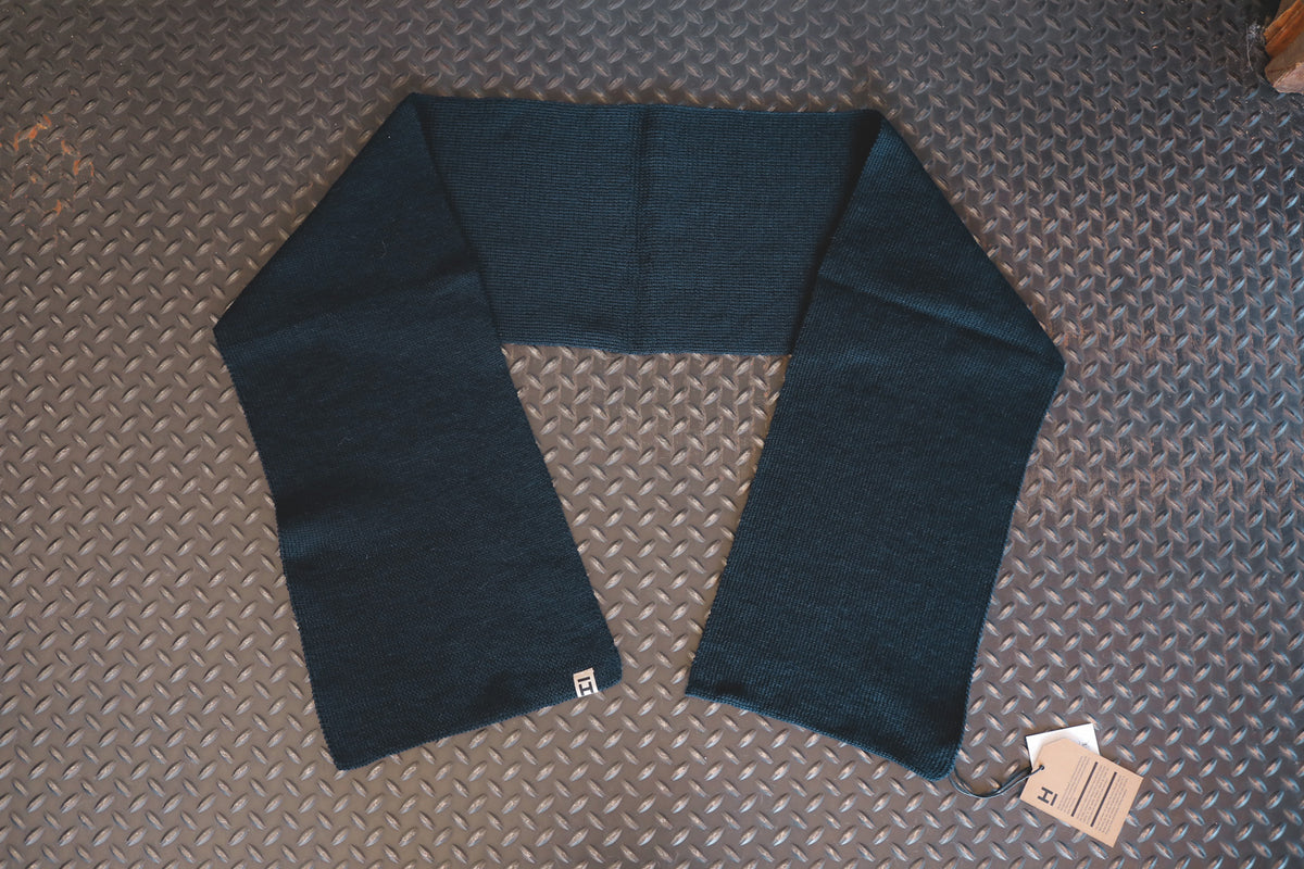 Heimat Textil Virgin Wool Scarf- Ink
