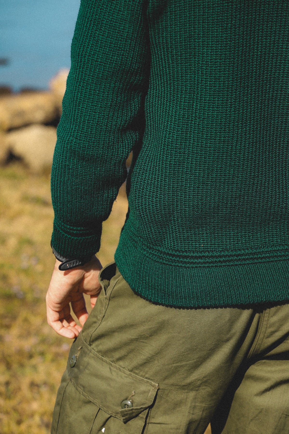 Heimat Textil U-Boat Roll Neck- Tannen Gruen