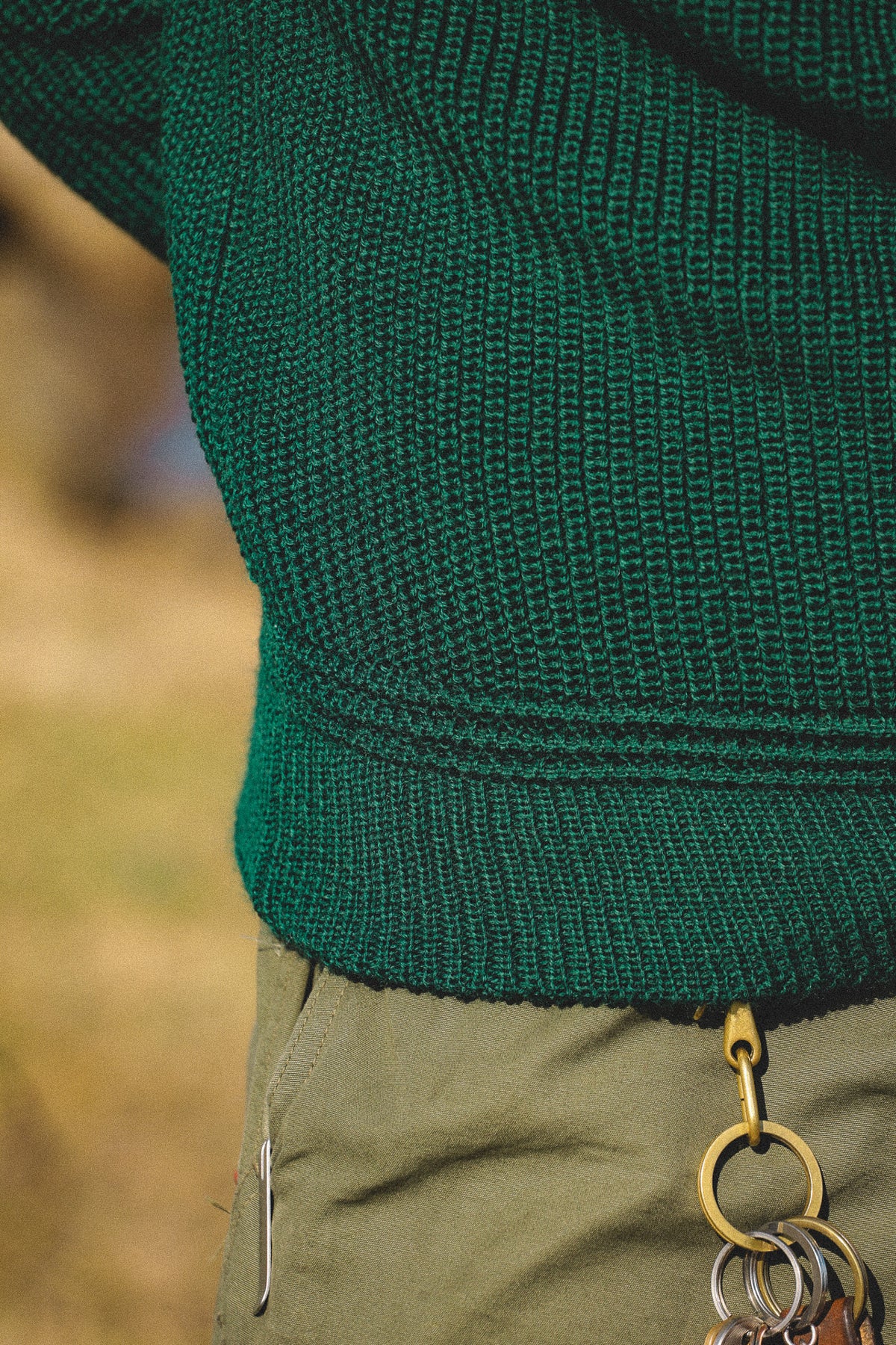 Heimat Textil U-Boat Roll Neck- Tannen Gruen