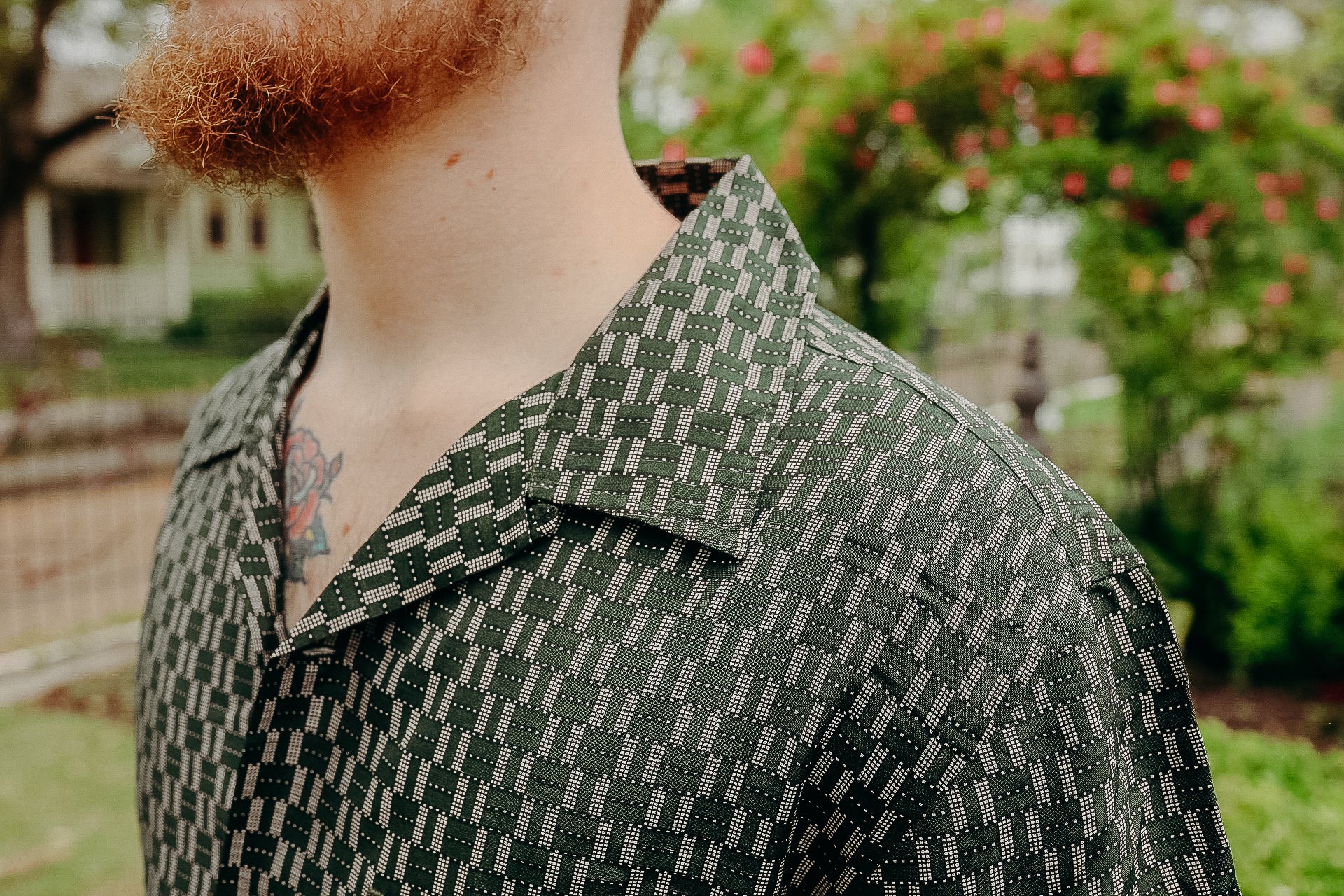 Static Rayon Shirt - Green – Iron Shop Provisions