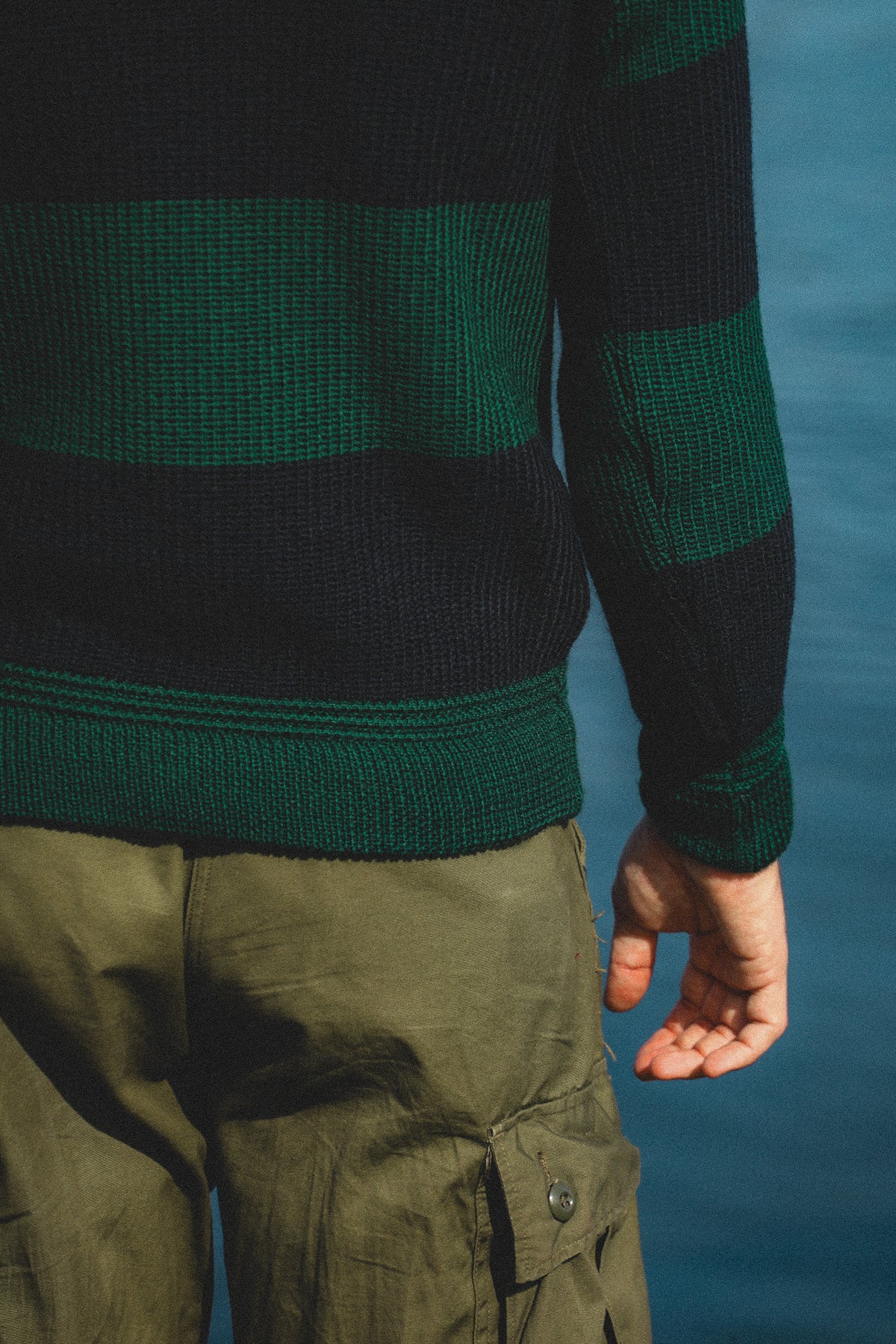 Heimat Textil Signal Roll Neck- Tannen Gruen/ Ink