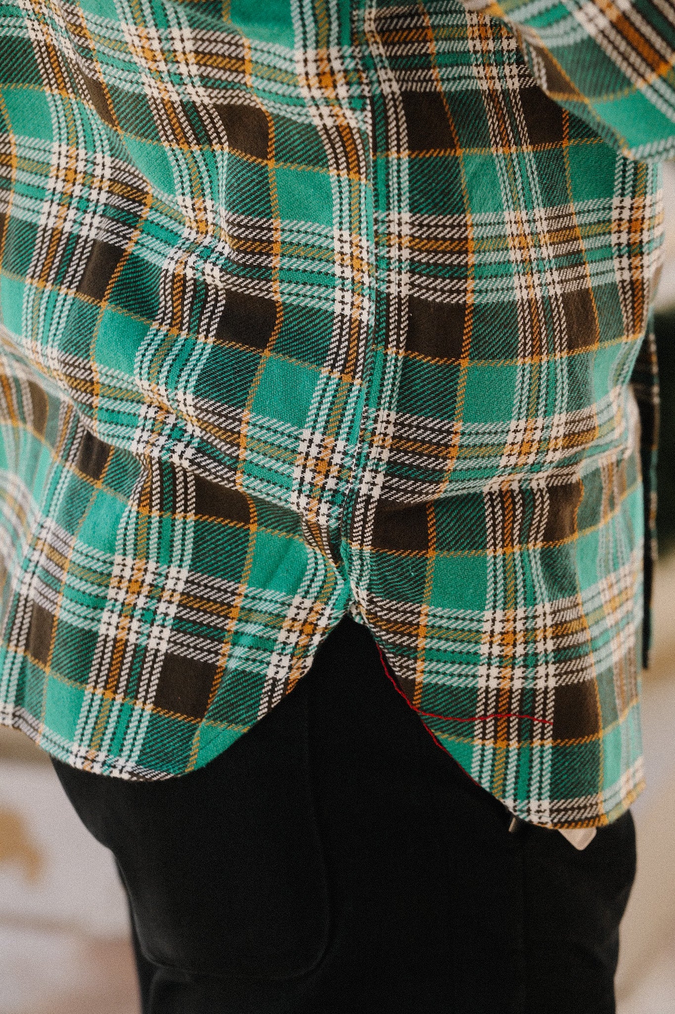 SC29564 Twill Check Work Shirt - Green/Yellow – Iron Shop Provisions