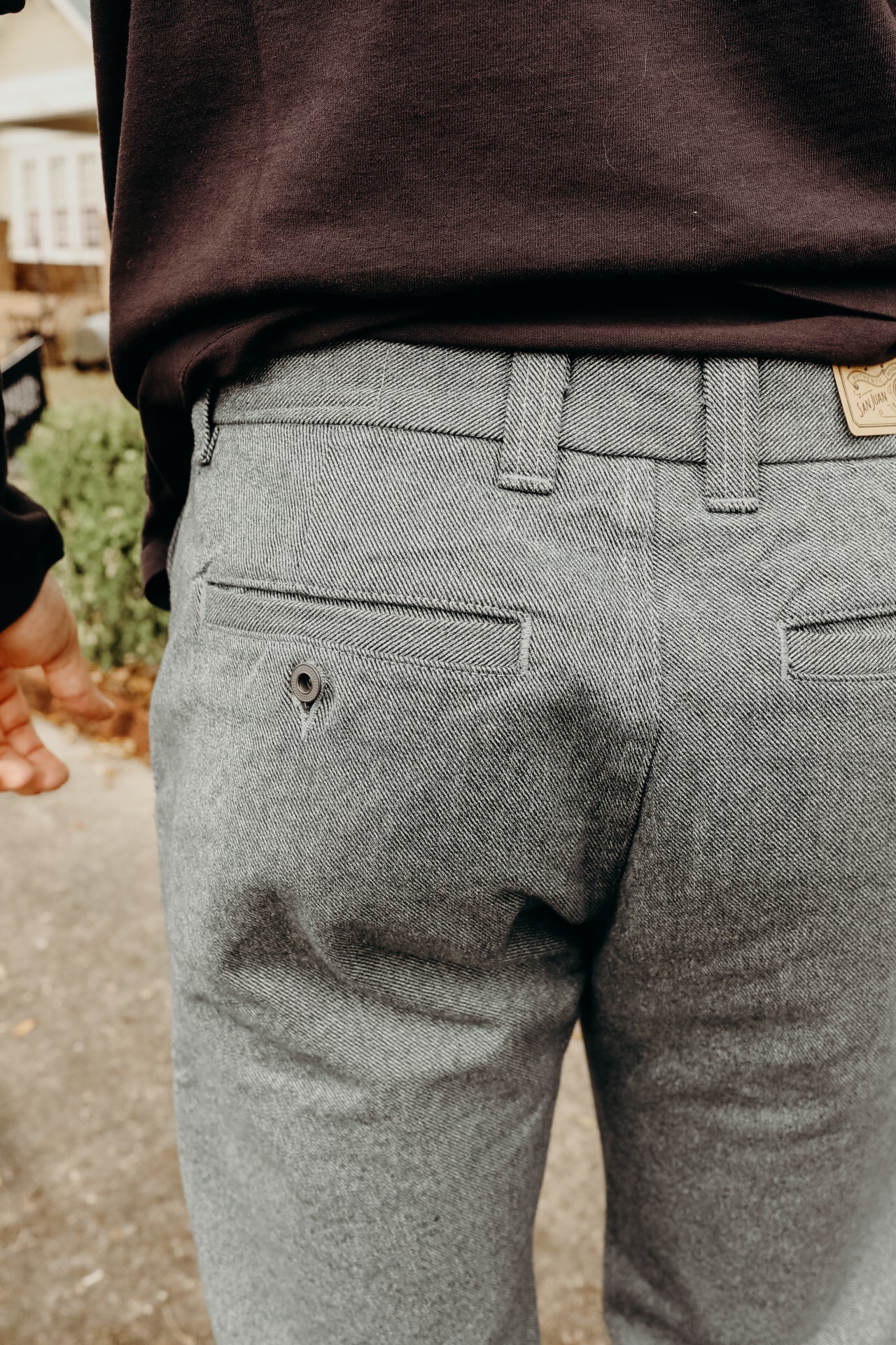 Deck Pant- Marine Twill