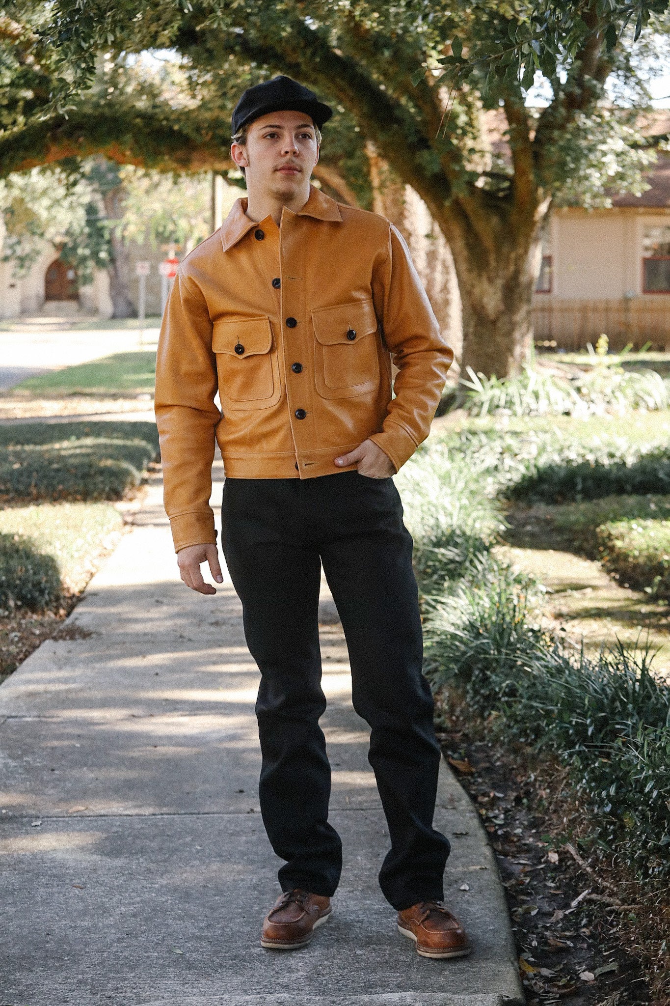 Grafton Jacket-Tan Horsehide 44 Grafton Jacket-Tan Horsehide 44