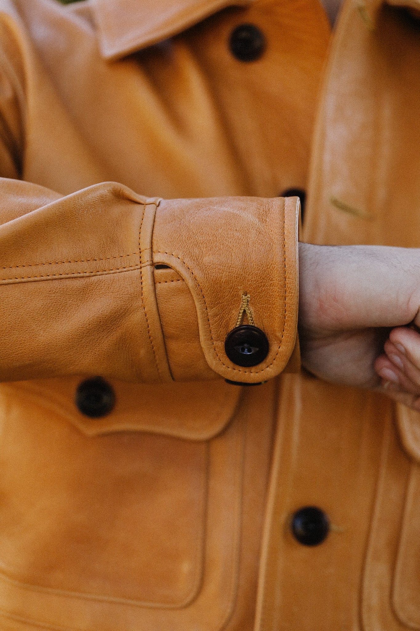 Grafton Jacket-Tan Horsehide