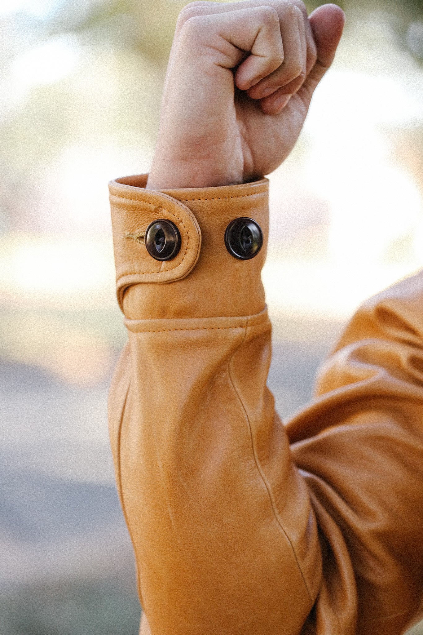 Grafton Jacket-Tan Horsehide