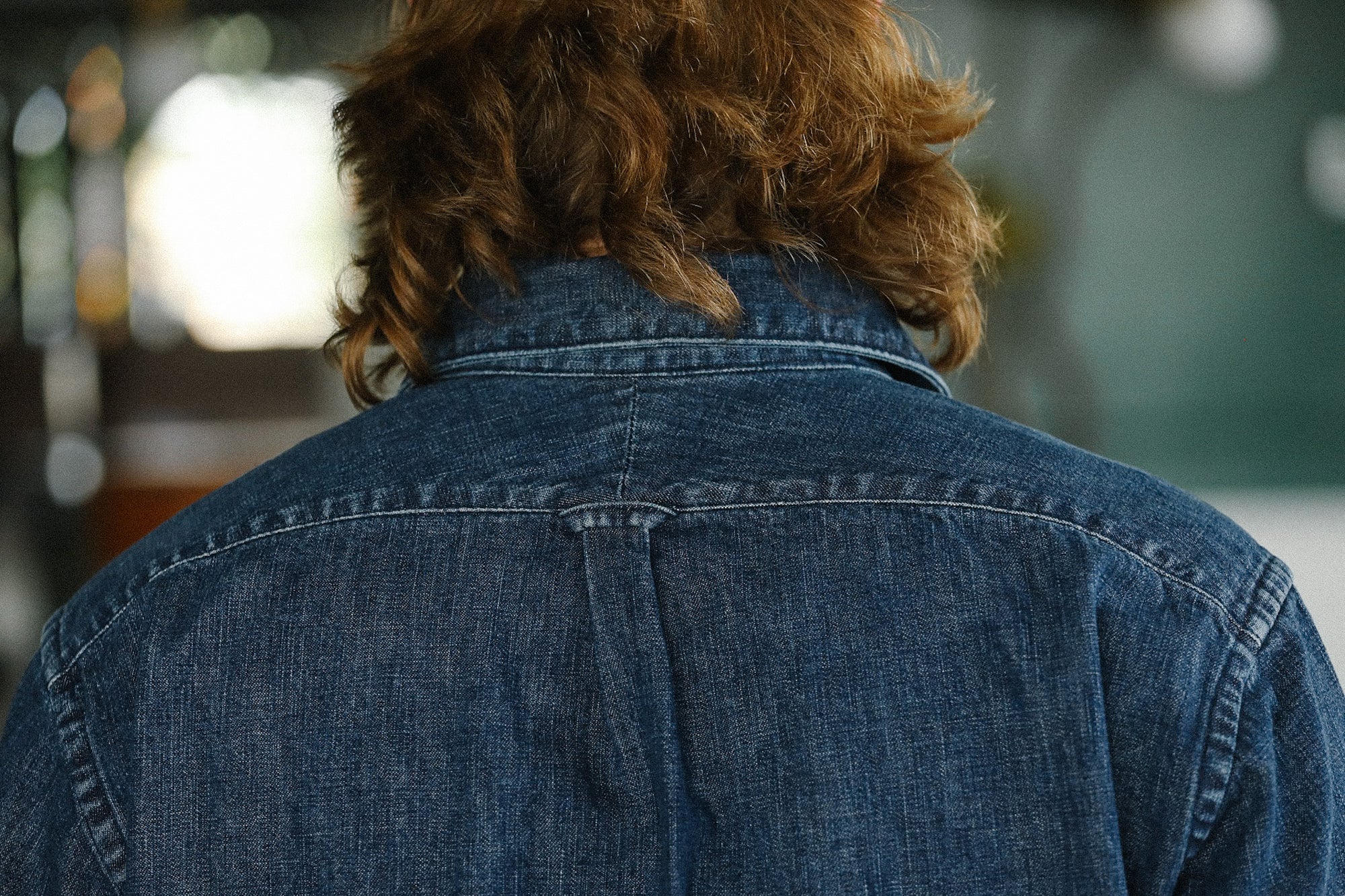 Oxford Shirt - 10oz Stonewash Denim