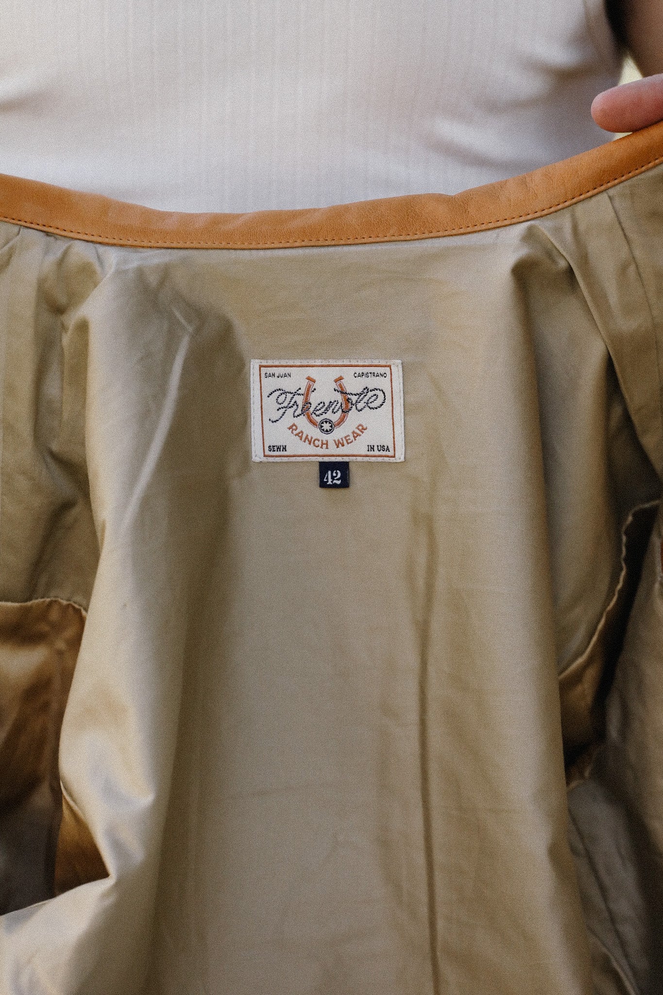 Grafton Jacket-Tan Horsehide