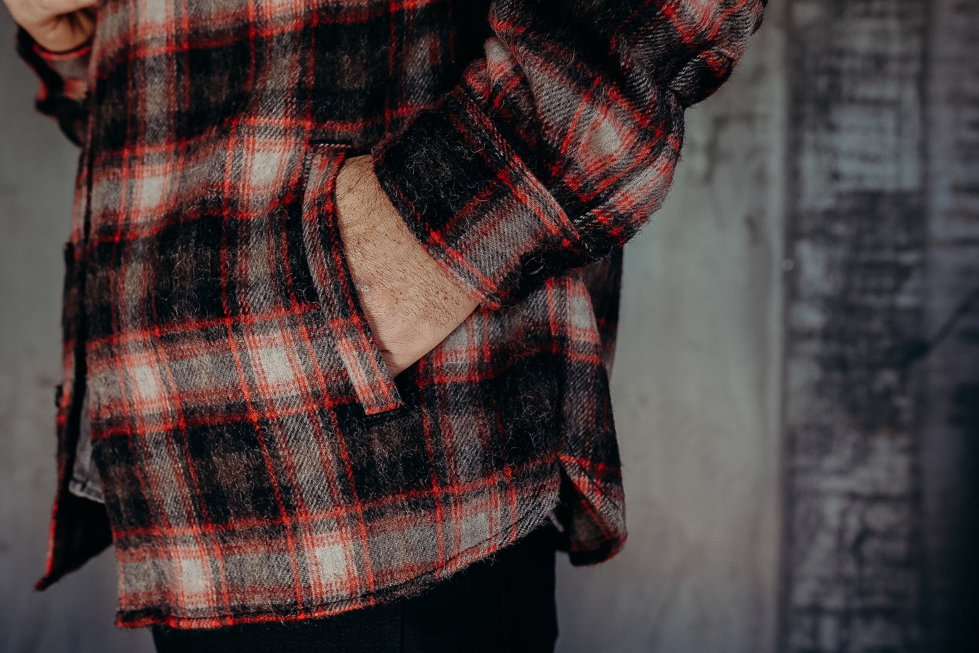 Alta Black Plaid