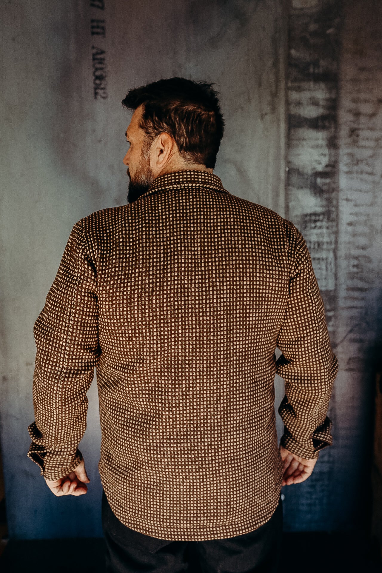 Field Shirt Brown Dot