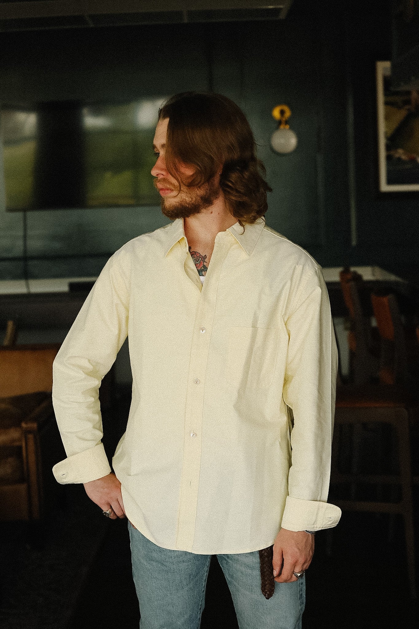 ANM Oxford Shirt -Yellow – Iron Shop Provisions
