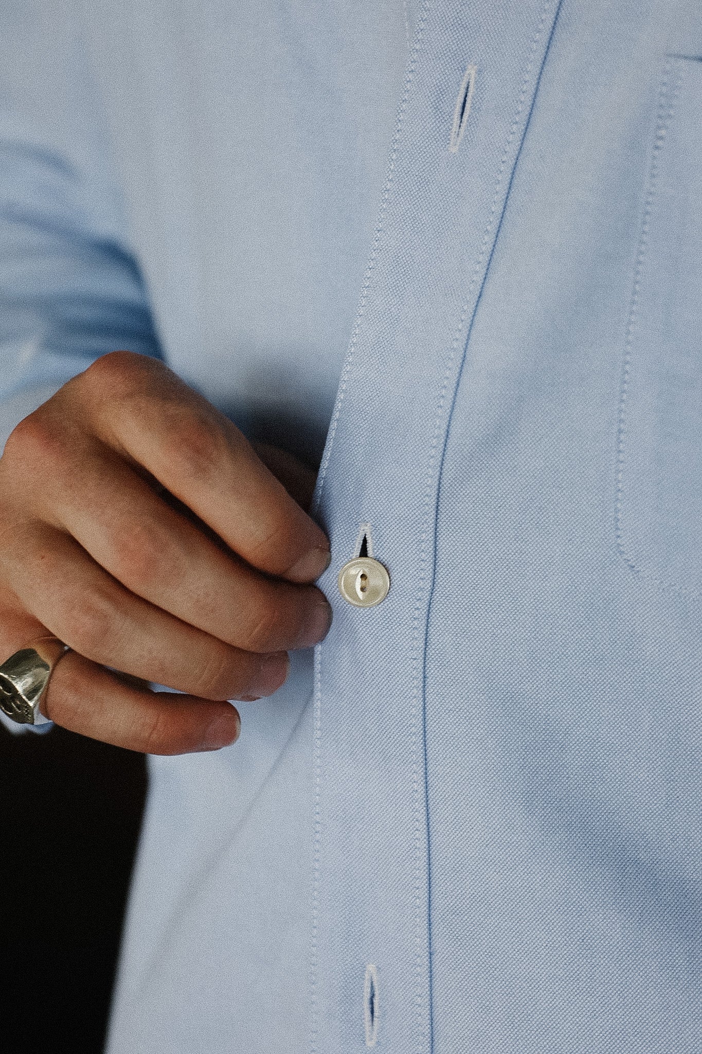 ANM Oxford Shirt -Sax Blue – Iron Shop Provisions
