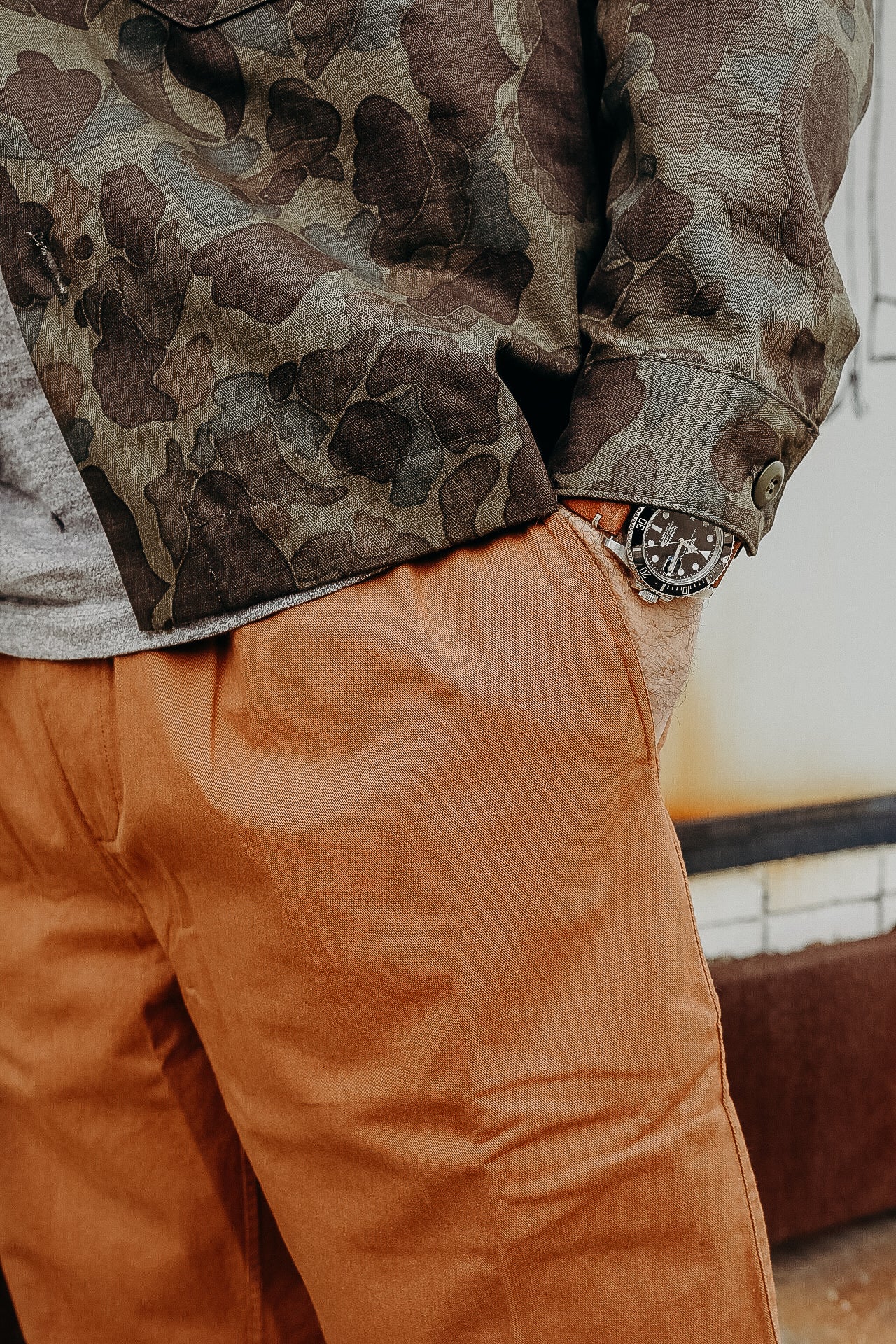 Salsation パンツ　Rust. L Rust & Resilience – Salsation Limited