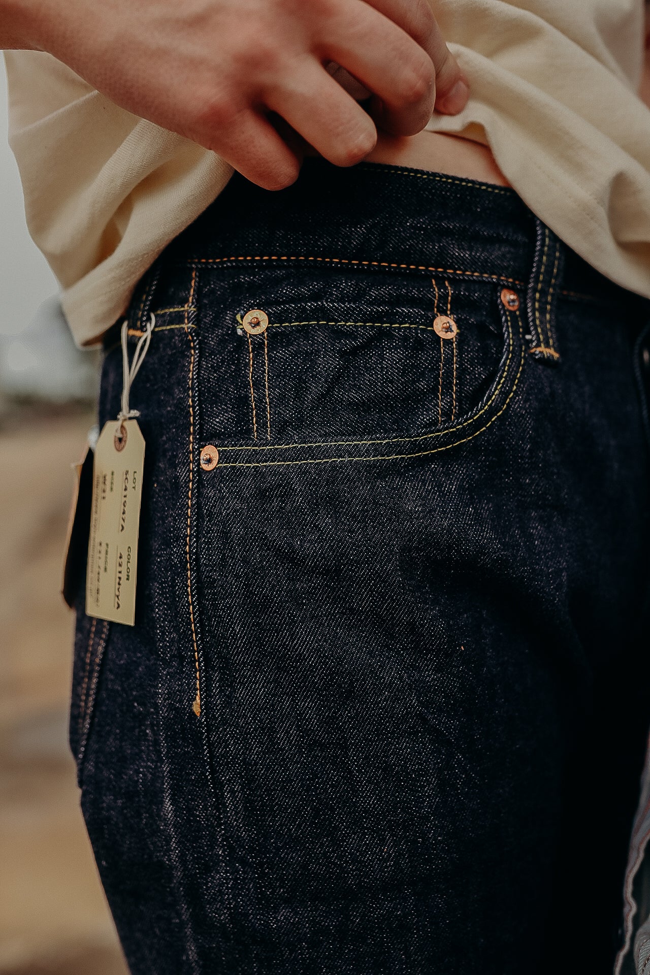 1947 Cut, Sugarcane 14.25oz Indigo (SC41947A) – Iron Shop Provisions