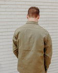 9oz Herringbone Military Shirt - Beige IHSH-385-BEI