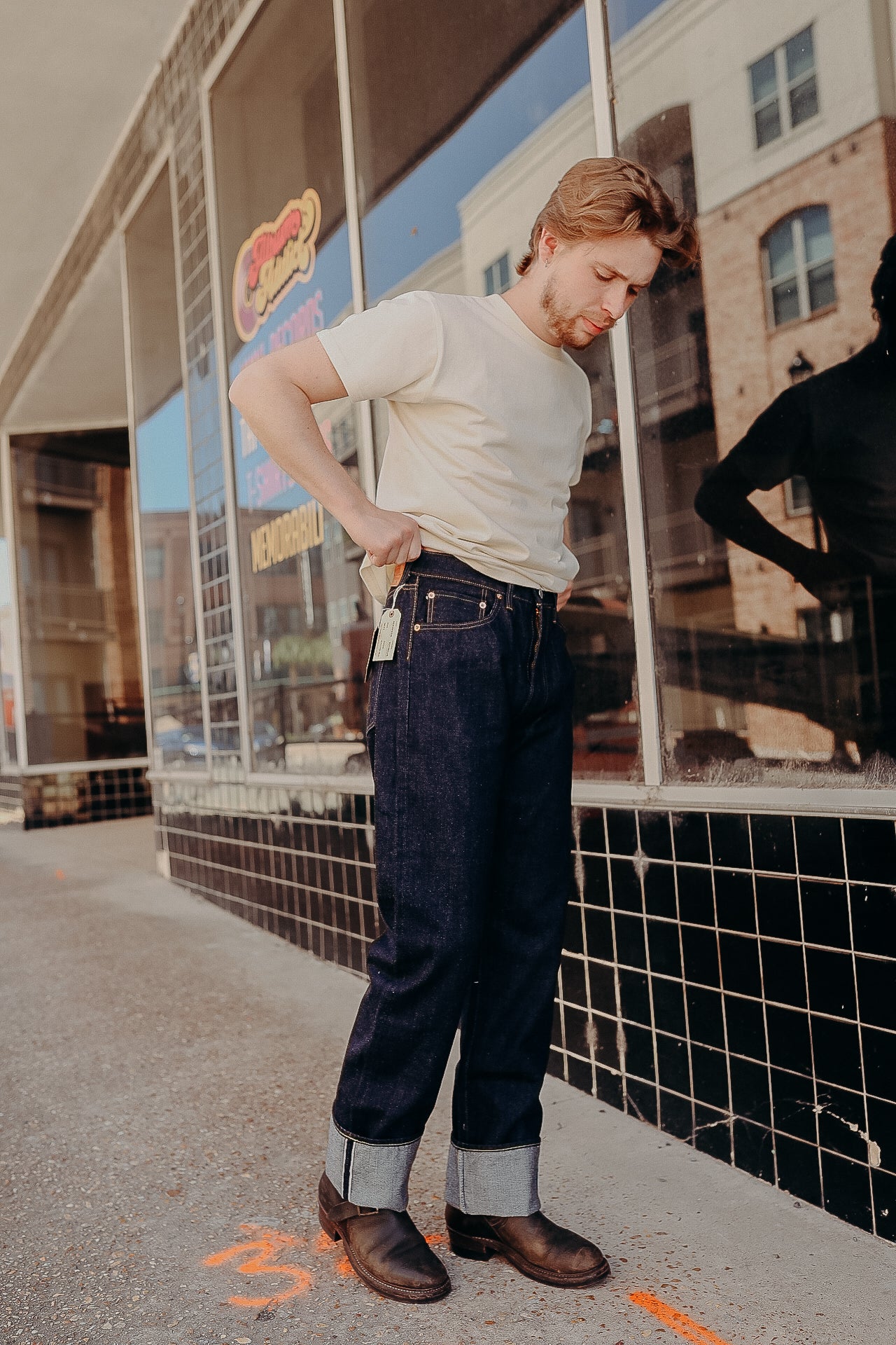 1955Z Cut- 14oz Indigo Denim (SC42955A) – Iron Shop Provisions