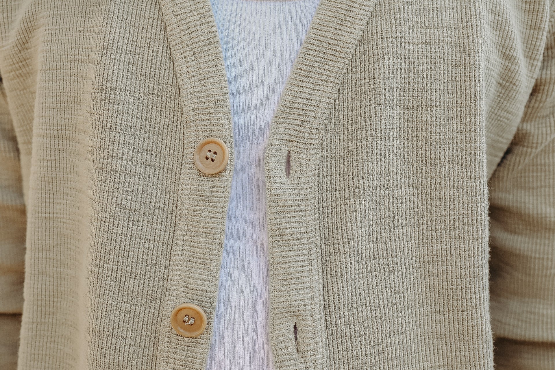 Cardigan- Beige