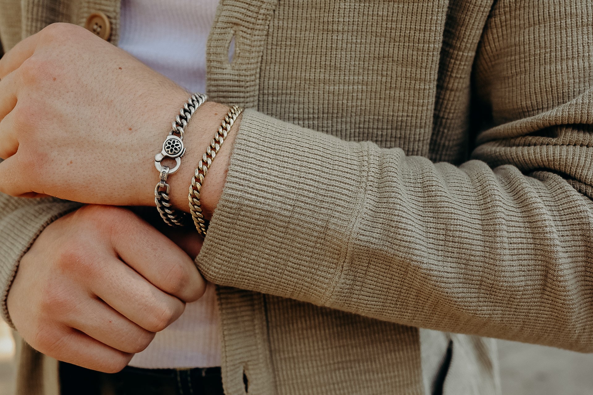 Cardigan- Beige