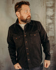 Alamo Cotton Twill Shirt in Marshall Black no