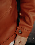 Grant Jacket- Cognac Leather