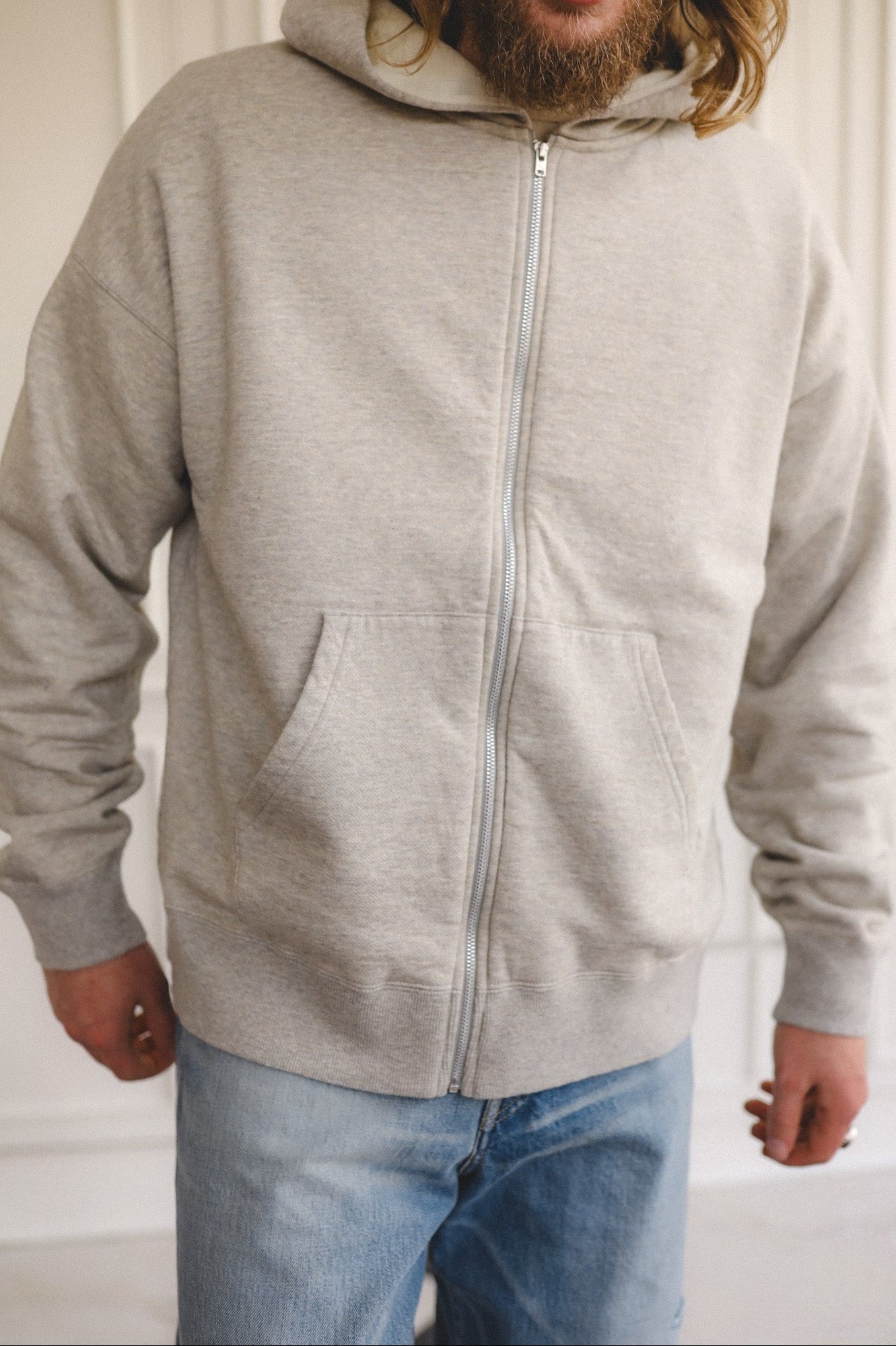 Visvim Jumbo SB Dual Hoodie F.Z.- Grey – Iron Shop Provisions