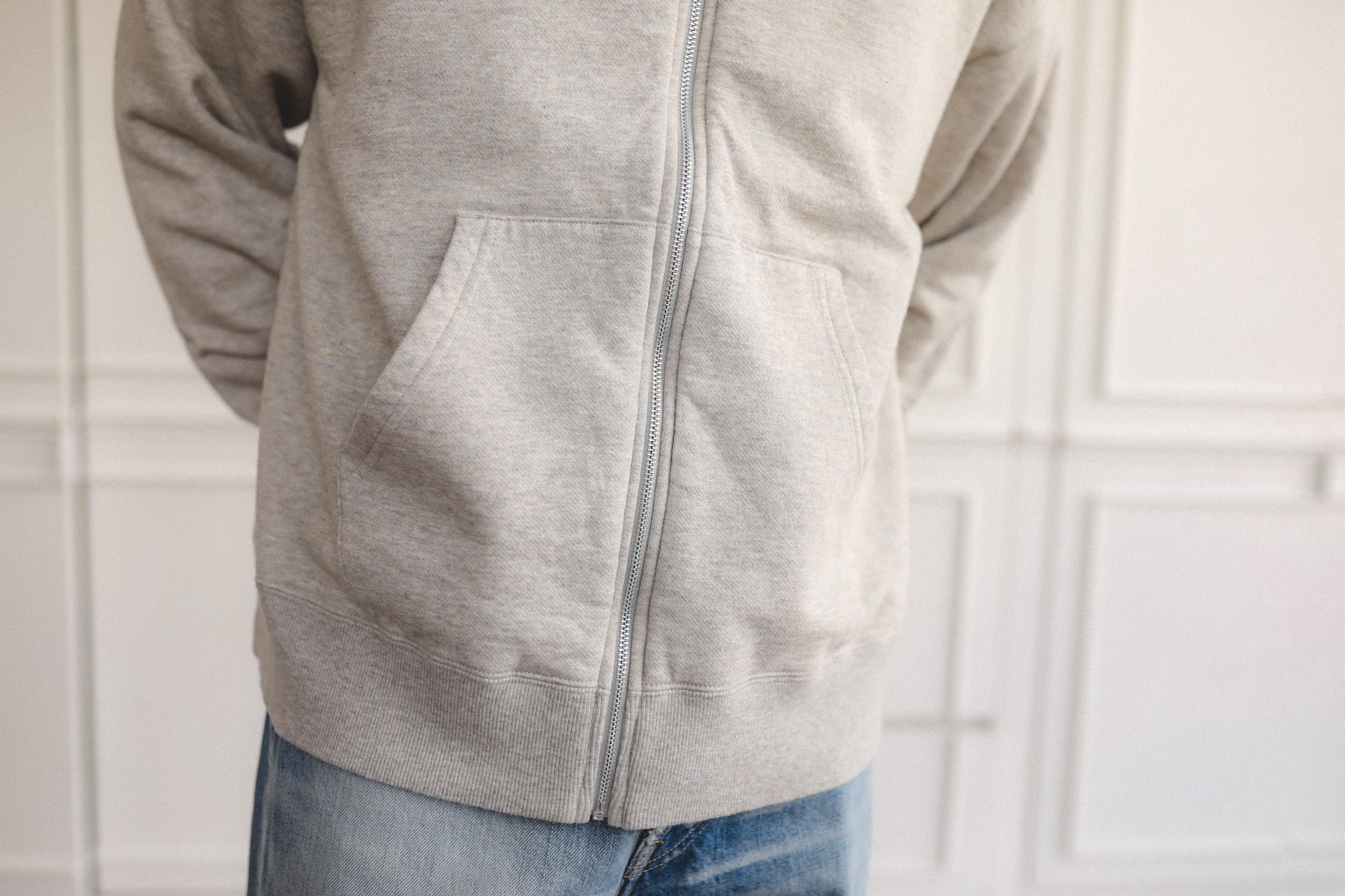 Visvim Jumbo SB Dual Hoodie F.Z.- Grey – Iron Shop Provisions