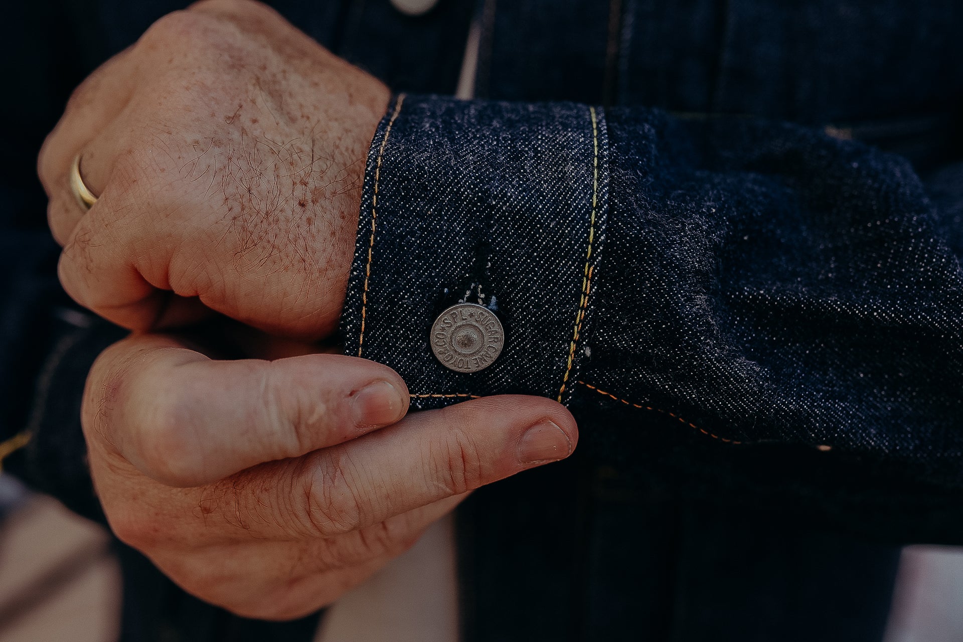 14.25oz Denim Jacket 1953 Model (SC11953A) – Iron Shop